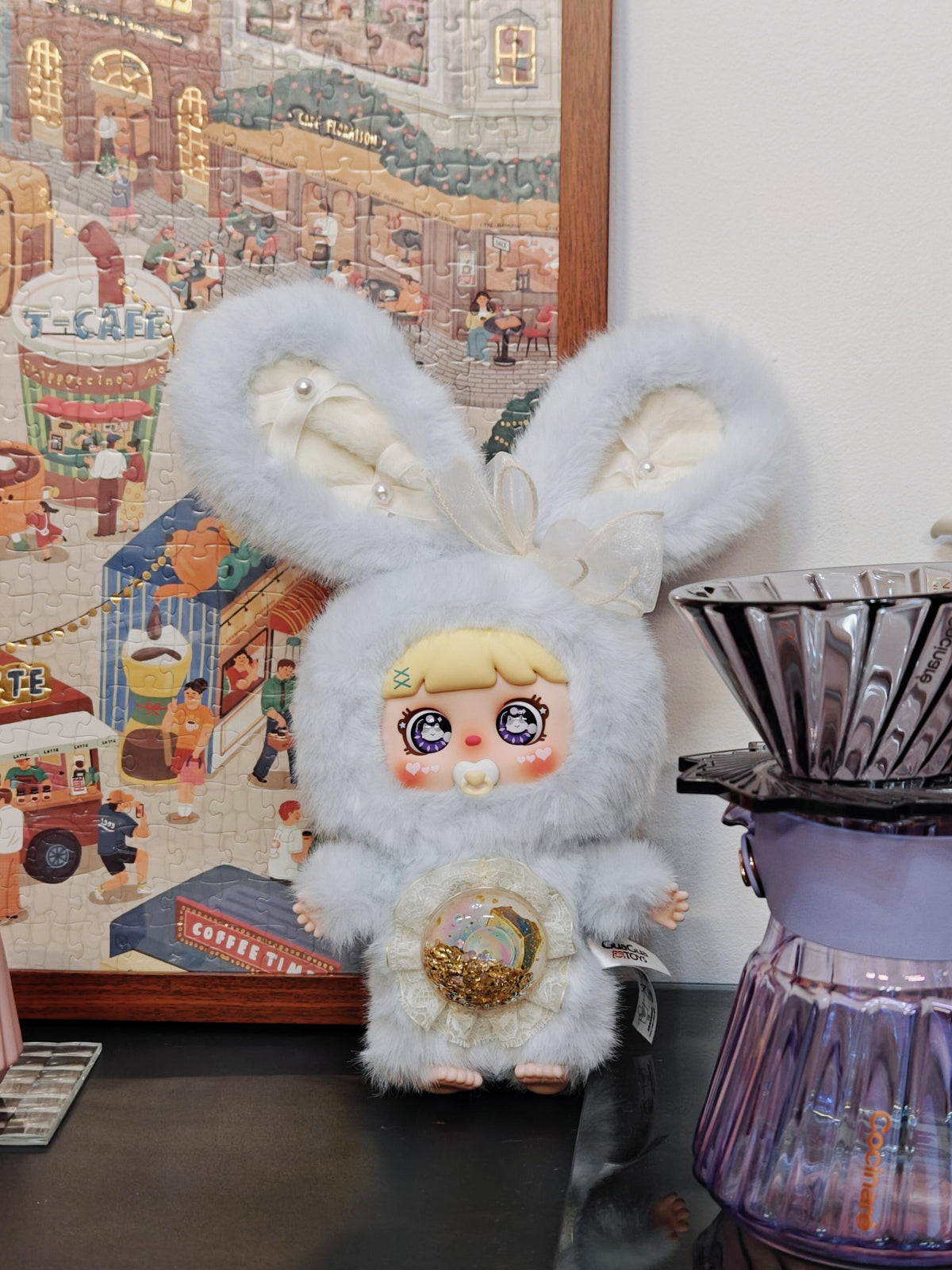 Mocici Candy Heart Rabbit Magic Secret Realm Fluffy Plush Blind Box PB10190