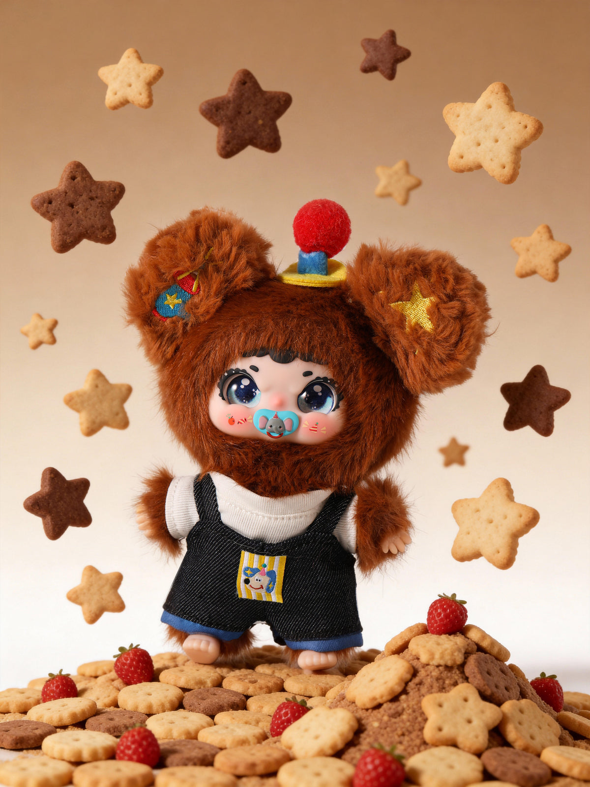 JIIMO Rolling Amusement Park Fluffy Plush Blind Box PB11060