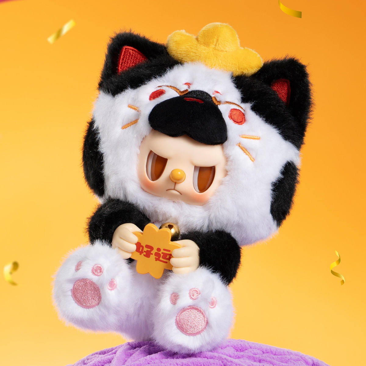 Rebel Bear Lucky Fortune Cat Plush Blind Box PB11460