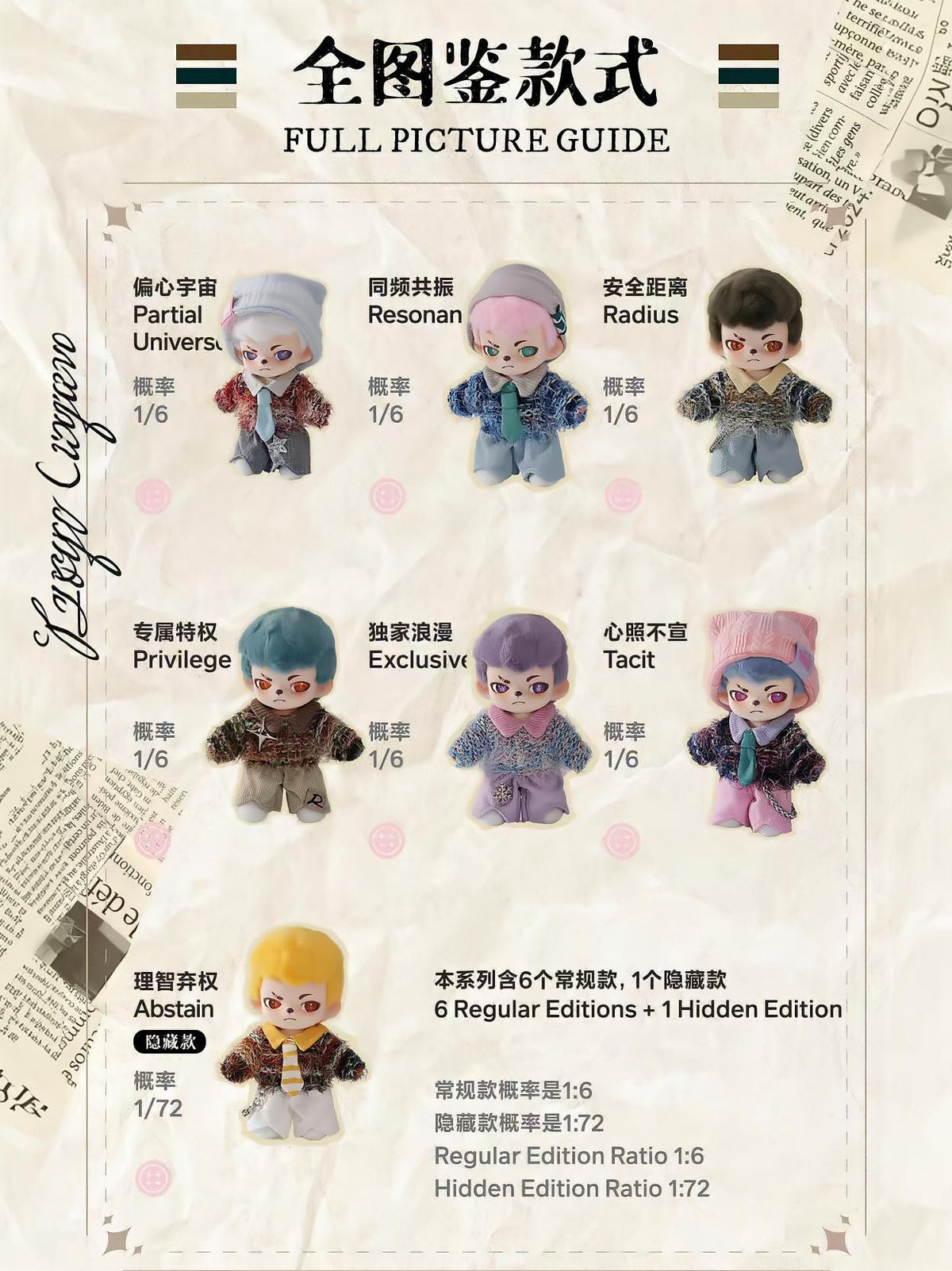 Rayan Not Just a Friend Plush Blind Box