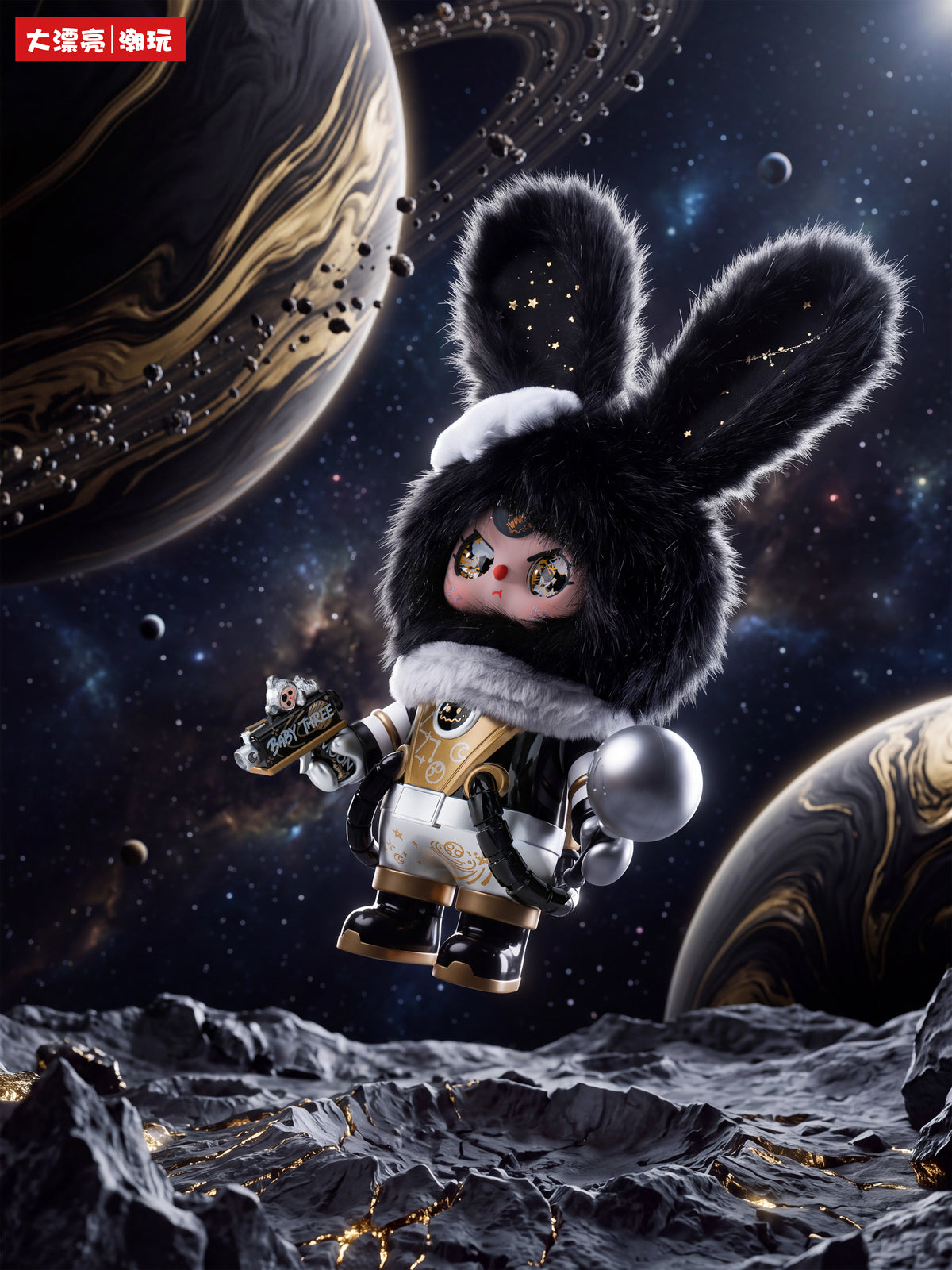 Baby Three 400% Astronaut Dream Chaser Plush Blind Box