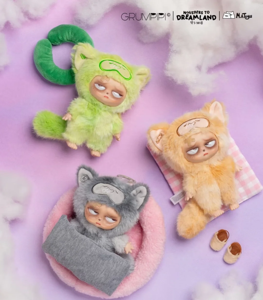 Grumpipi Sleepless V2 Whispers to Dreamland Plush Blind Box PB10430