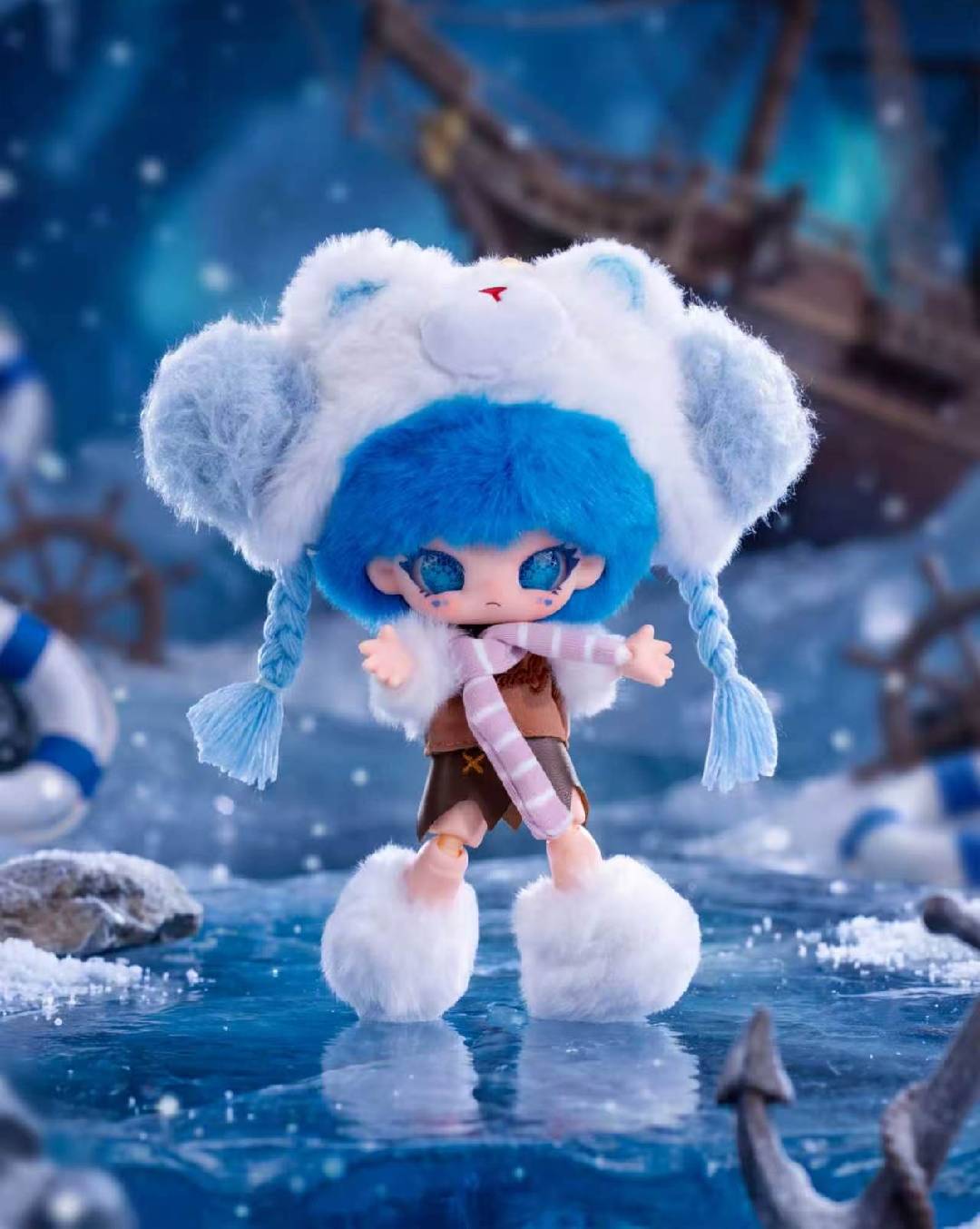 Baby Three Young Lady Chasing Light Idol Plush Blind Box Pendant