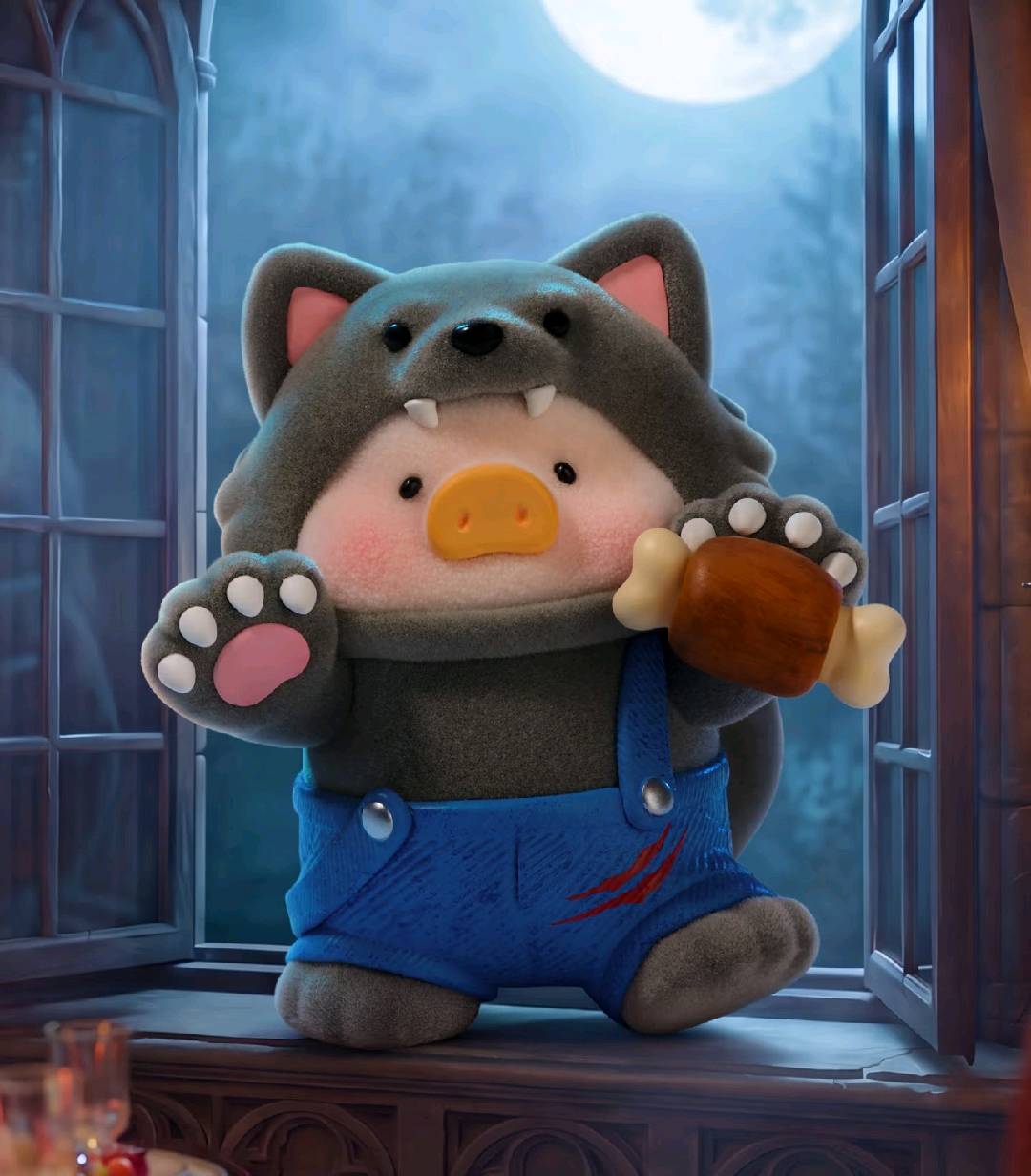 LuLu the Pig "Surprise-Filled Jar" Series Figurines
