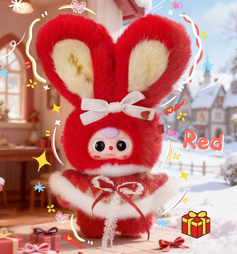 Baby Three Winter Plan Fluffy Bunny Plush Blind Box PB10720