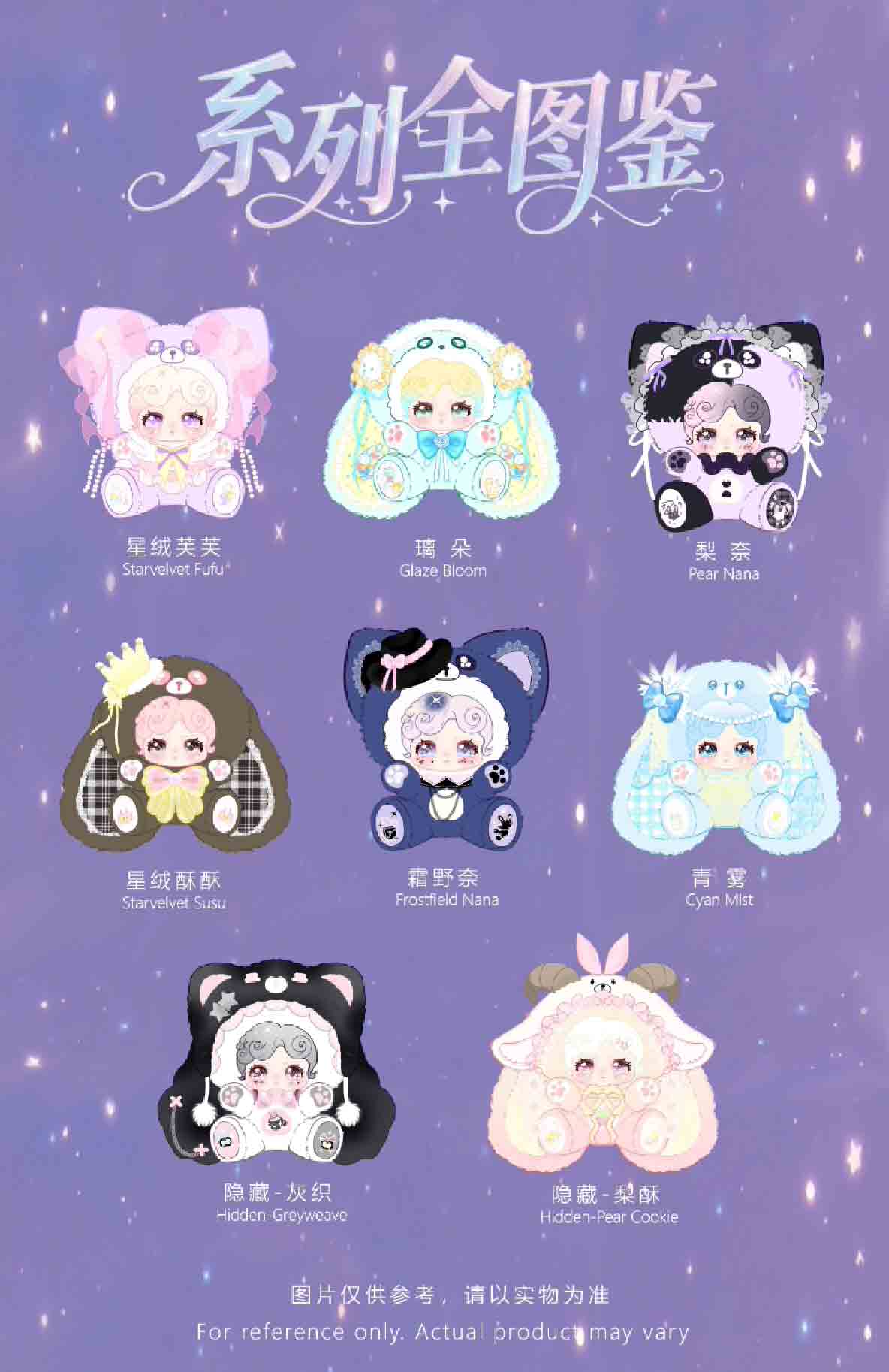 Guoguo Starweft Dream 800% V3 Plush Series Blind Box