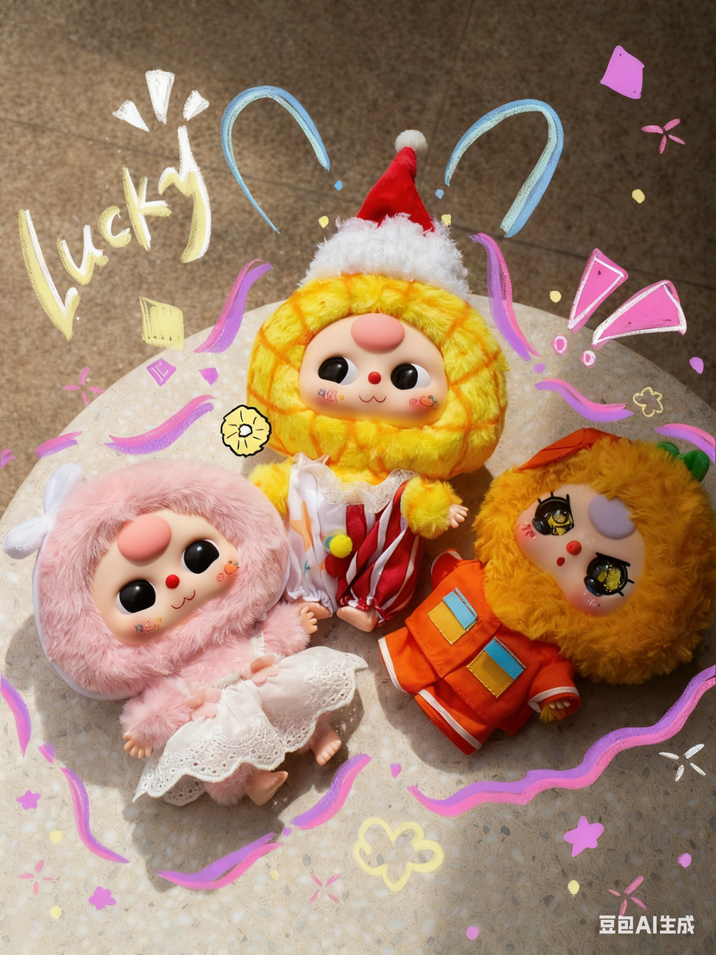 Baby Three Career Dreamer Fluffy Plush Blind Box PB10410