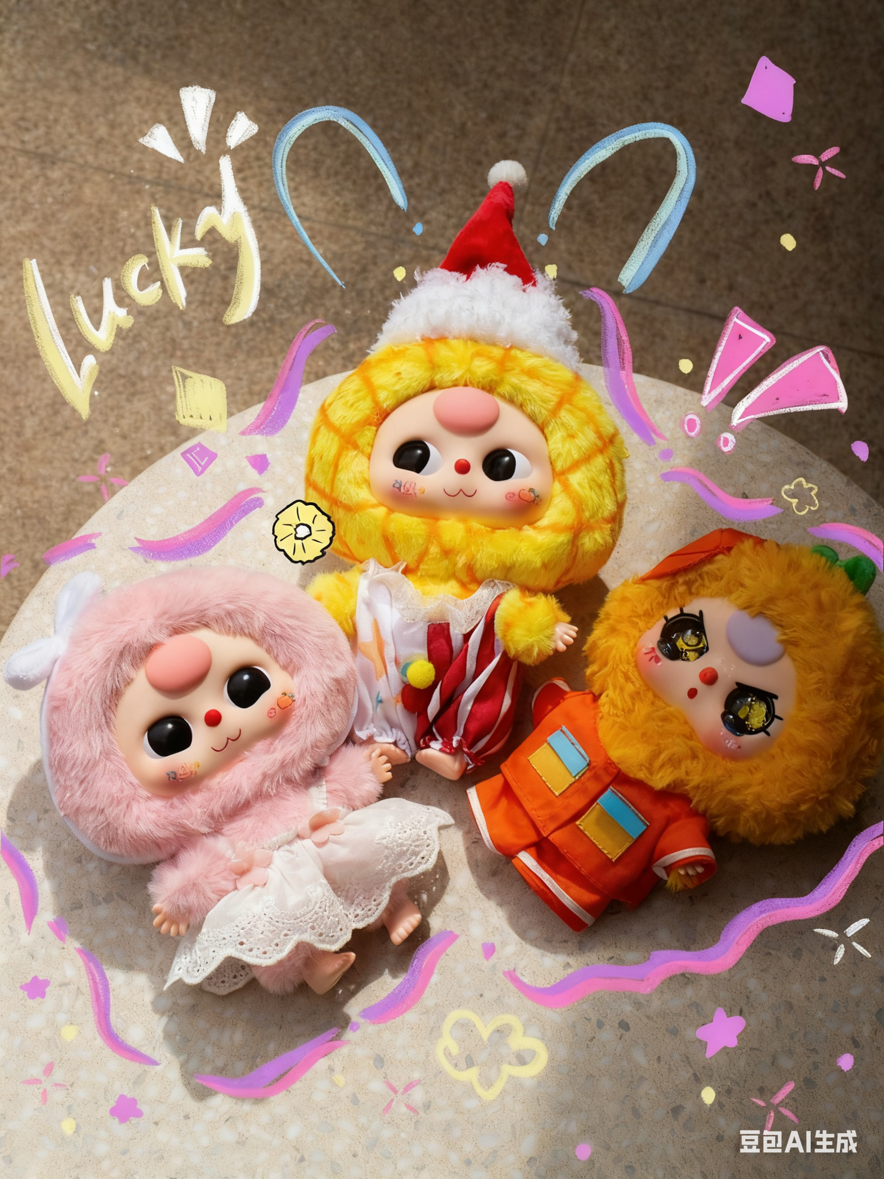 Baby Three Career Dreamer Fluffy Plush Blind Box PB10410