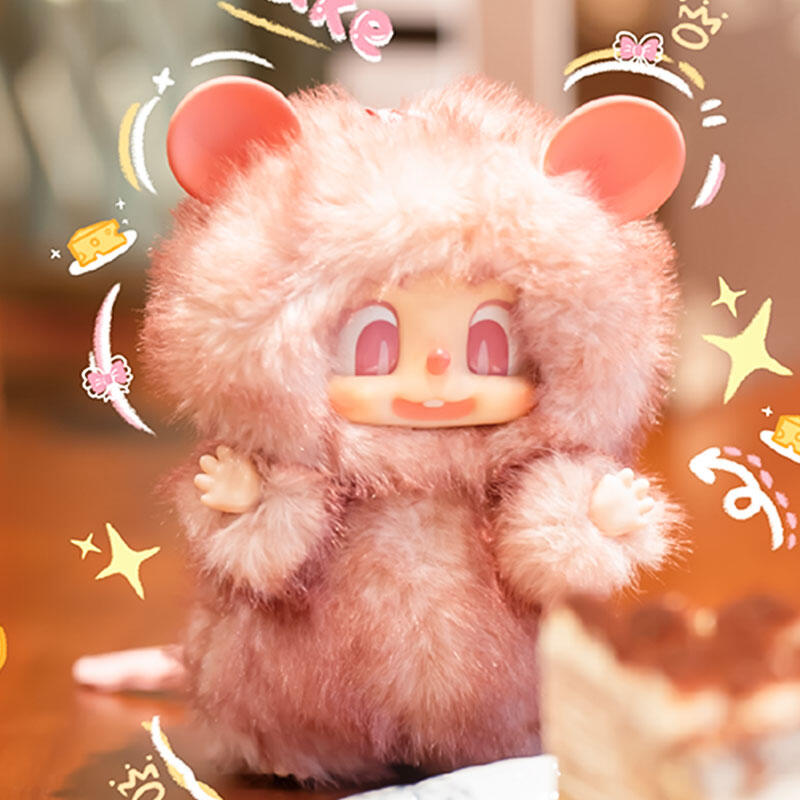 PIPPA First Gen Macaron Fluffy Plush Blind Box  PB10150