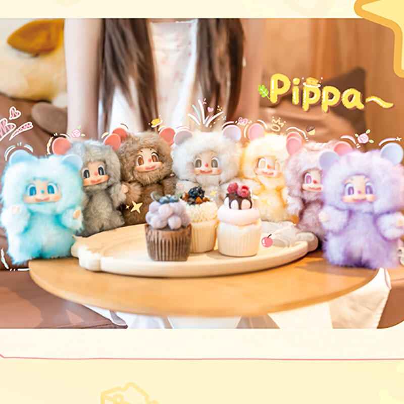 PIPPA First Gen Macaron Fluffy Plush Blind Box  PB10150