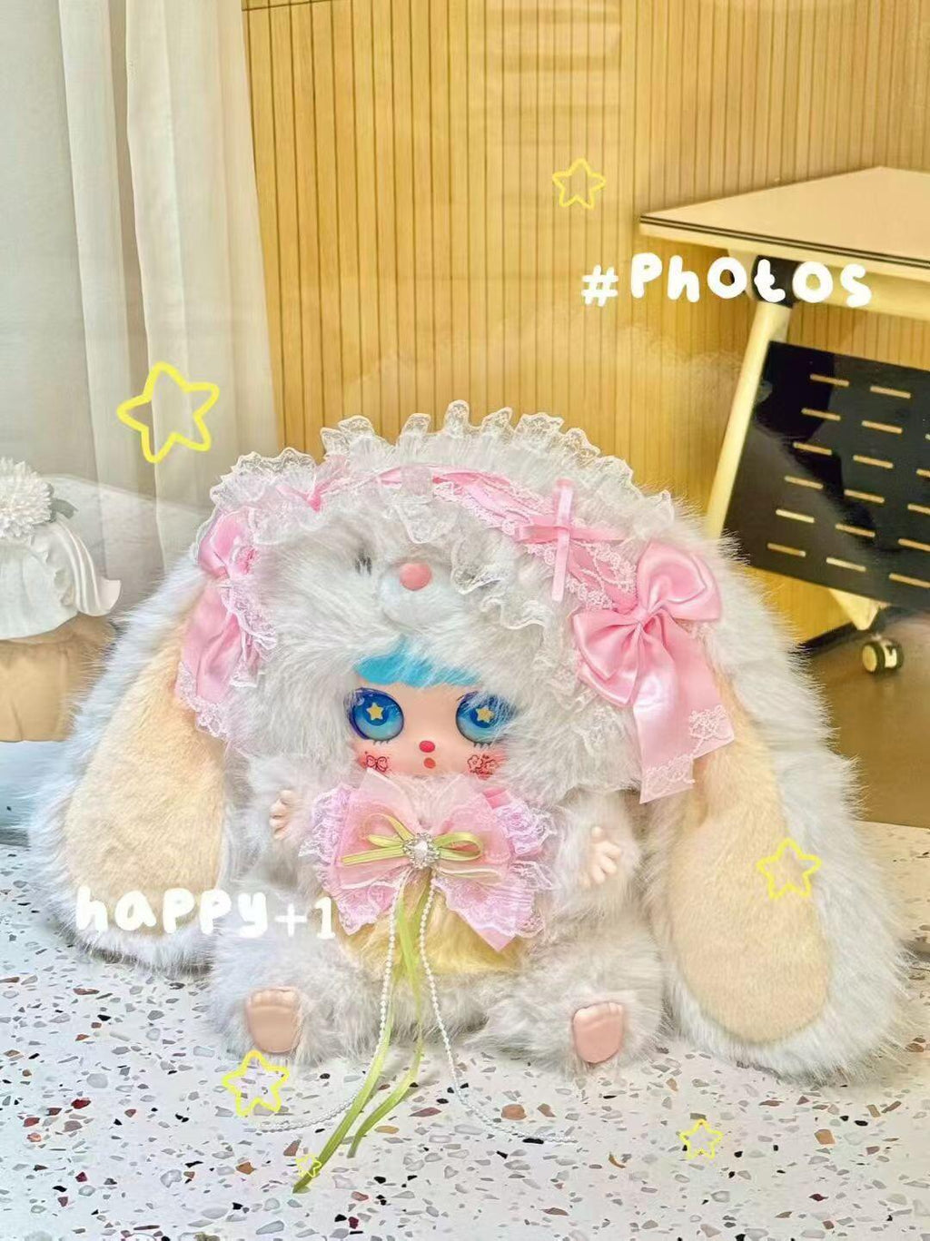 Kebidou Nai Fu Bunny Sauce Dessert Themed Plush Blind Box PH10300