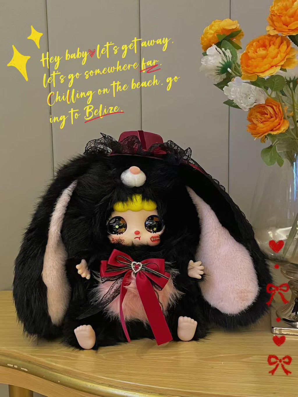 Kebidou Nai Fu Bunny Sauce Dessert Themed Plush Blind Box PH10300