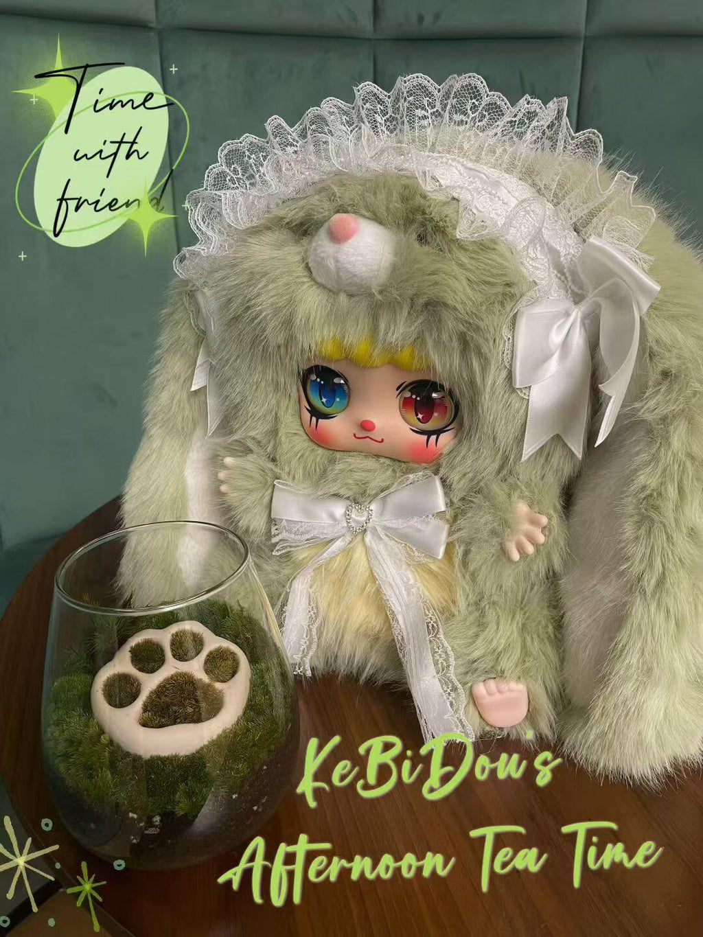 Kebidou Nai Fu Bunny Sauce Dessert Themed Plush Blind Box PH10300