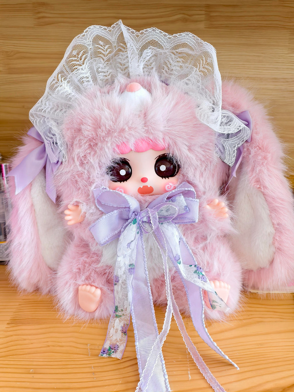 Kebidou Nai Fu Bunny Sauce Dessert Themed Plush Blind Box PH10300