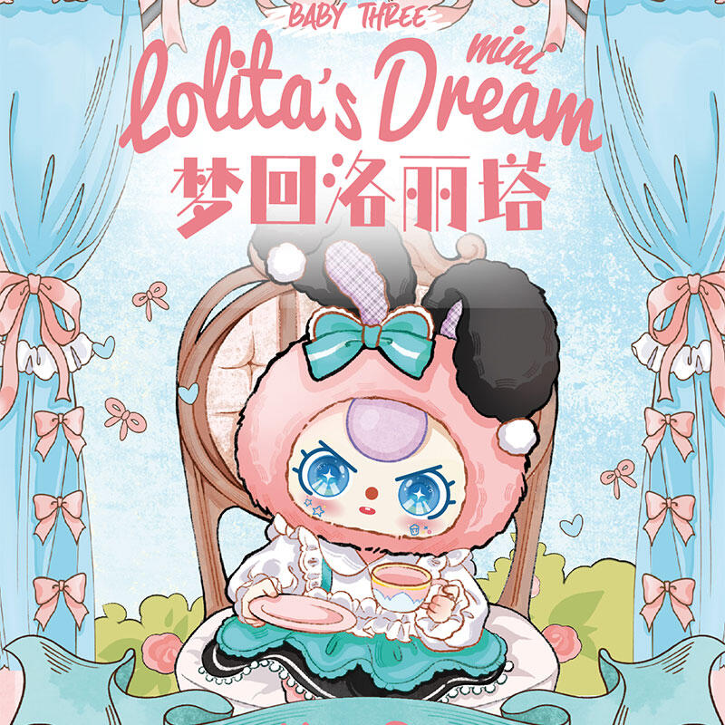 Baby Three Mini Lolita's Dream Fluffy Plush Blind Box PB10170