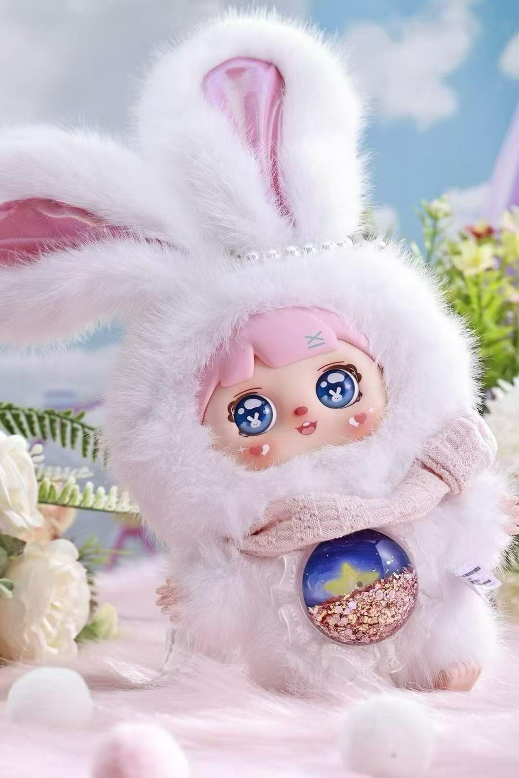 Mocici Candy Heart Rabbit Magic Secret Realm Fluffy Plush Blind Box PB10190