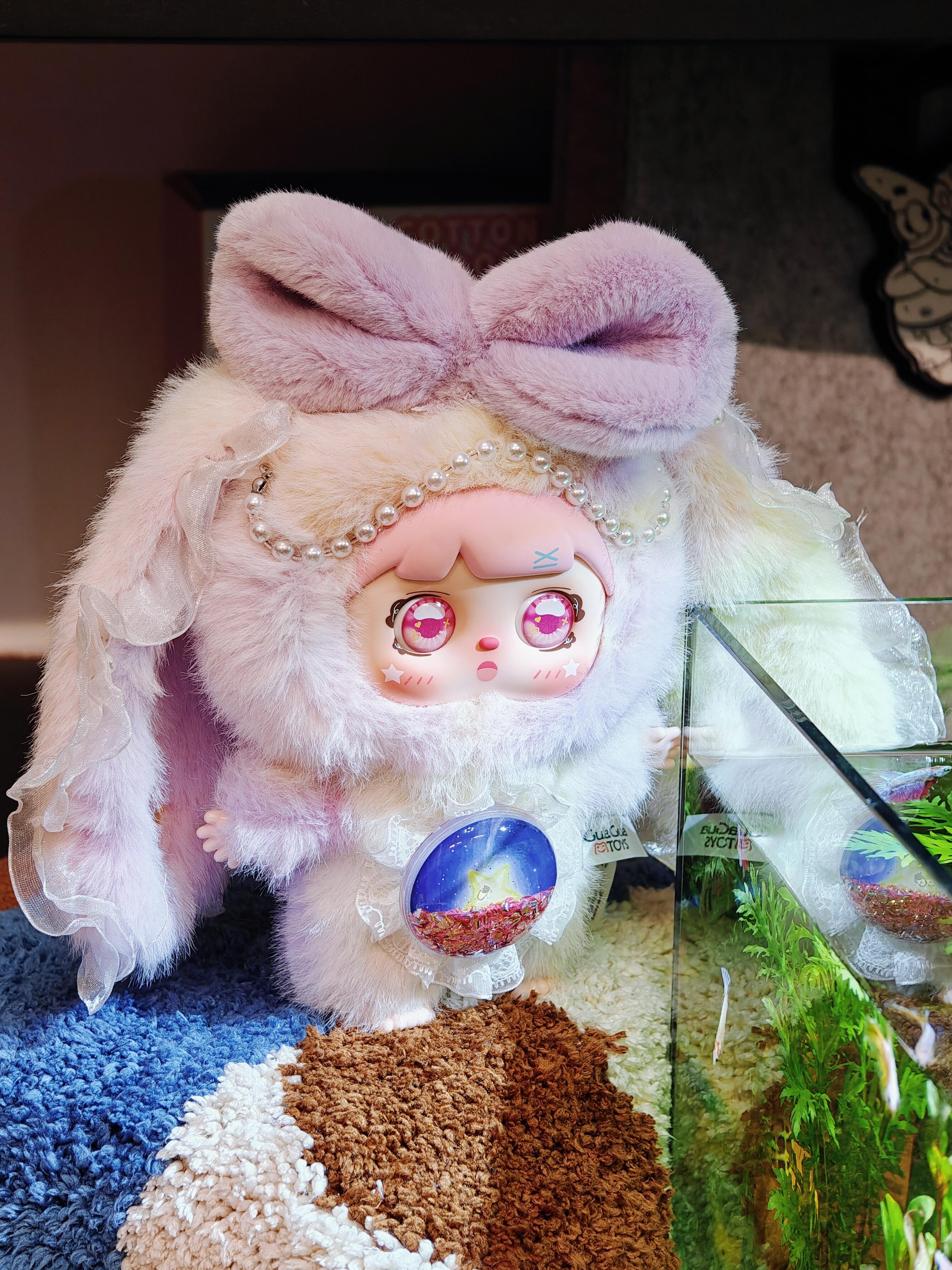 Mocici Candy Heart Rabbit Magic Secret Realm Fluffy Plush Blind Box PB10190