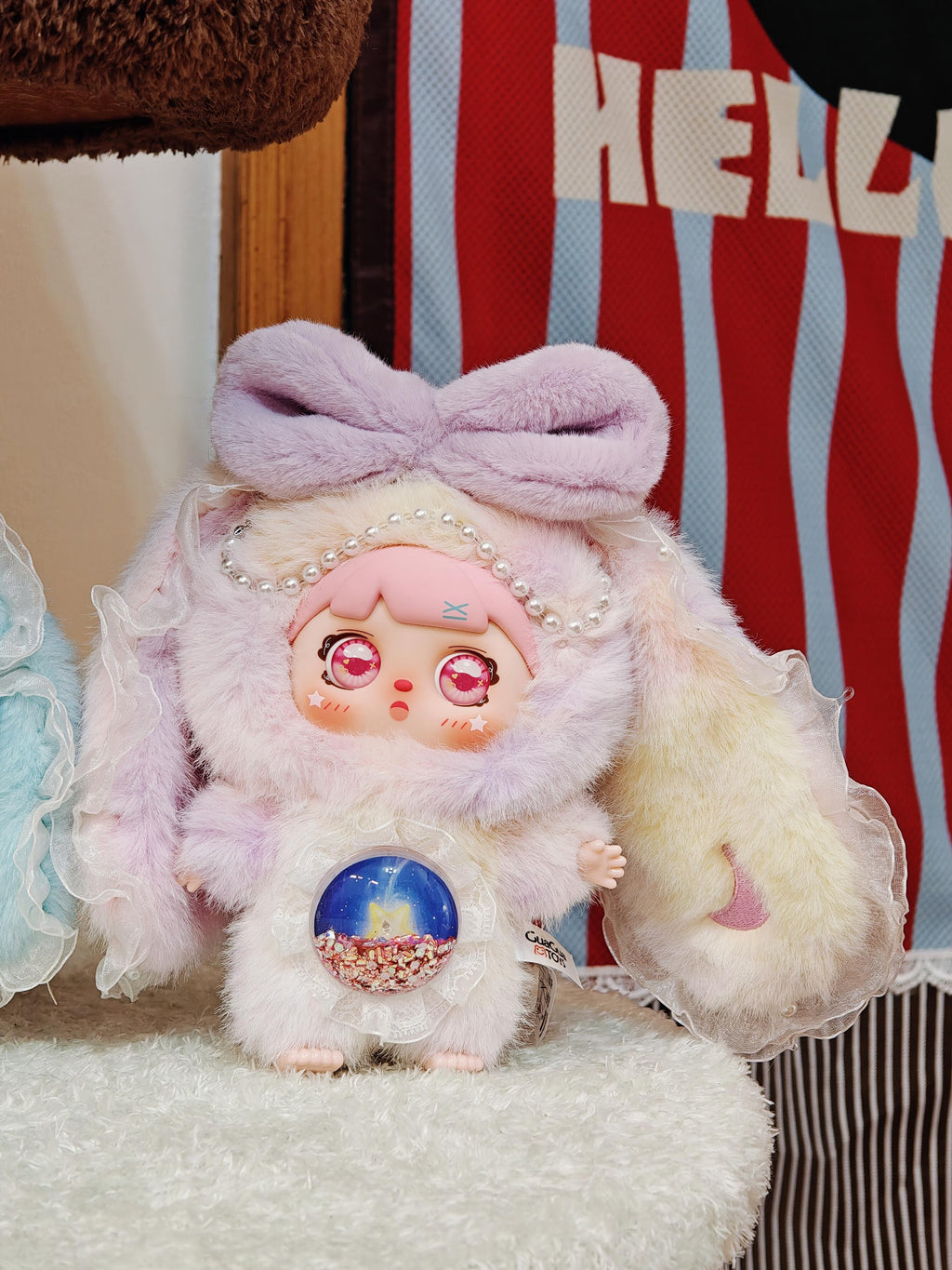 Mocici Candy Heart Rabbit Magic Secret Realm Fluffy Plush Blind Box PB10190