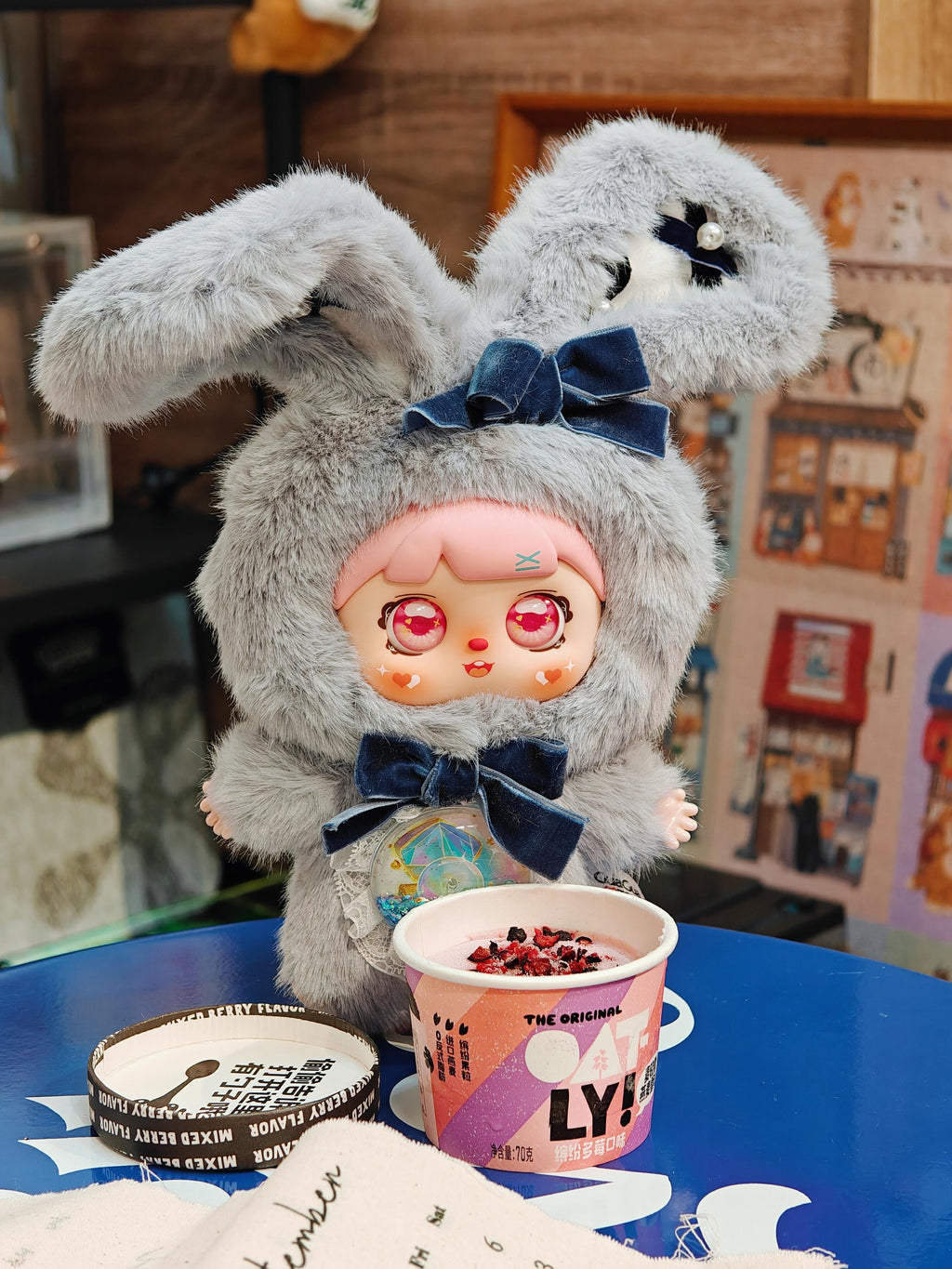 Mocici Candy Heart Rabbit Magic Secret Realm Fluffy Plush Blind Box PB10190