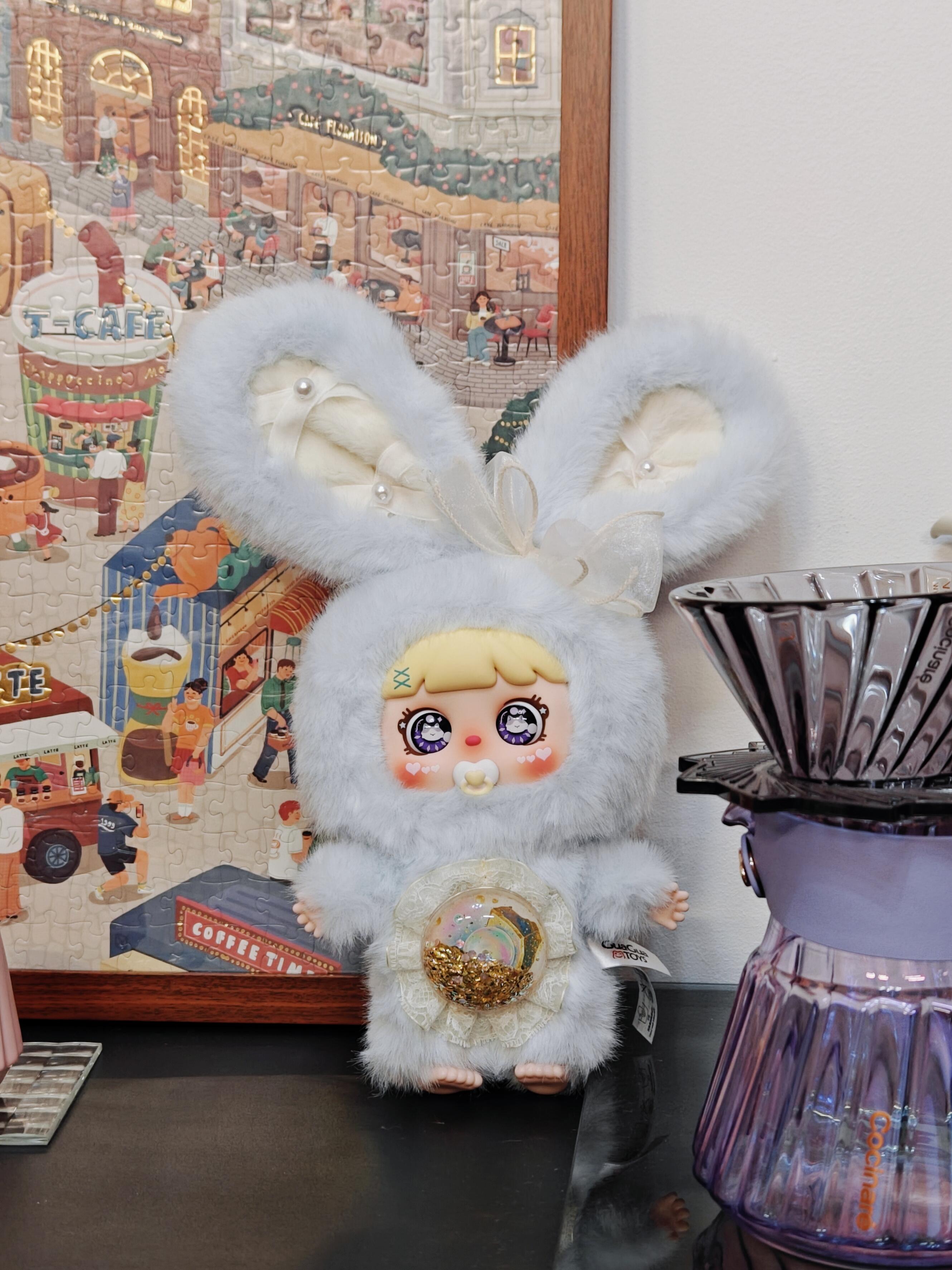 Mocici Candy Heart Rabbit Magic Secret Realm Fluffy Plush Blind Box PB10190