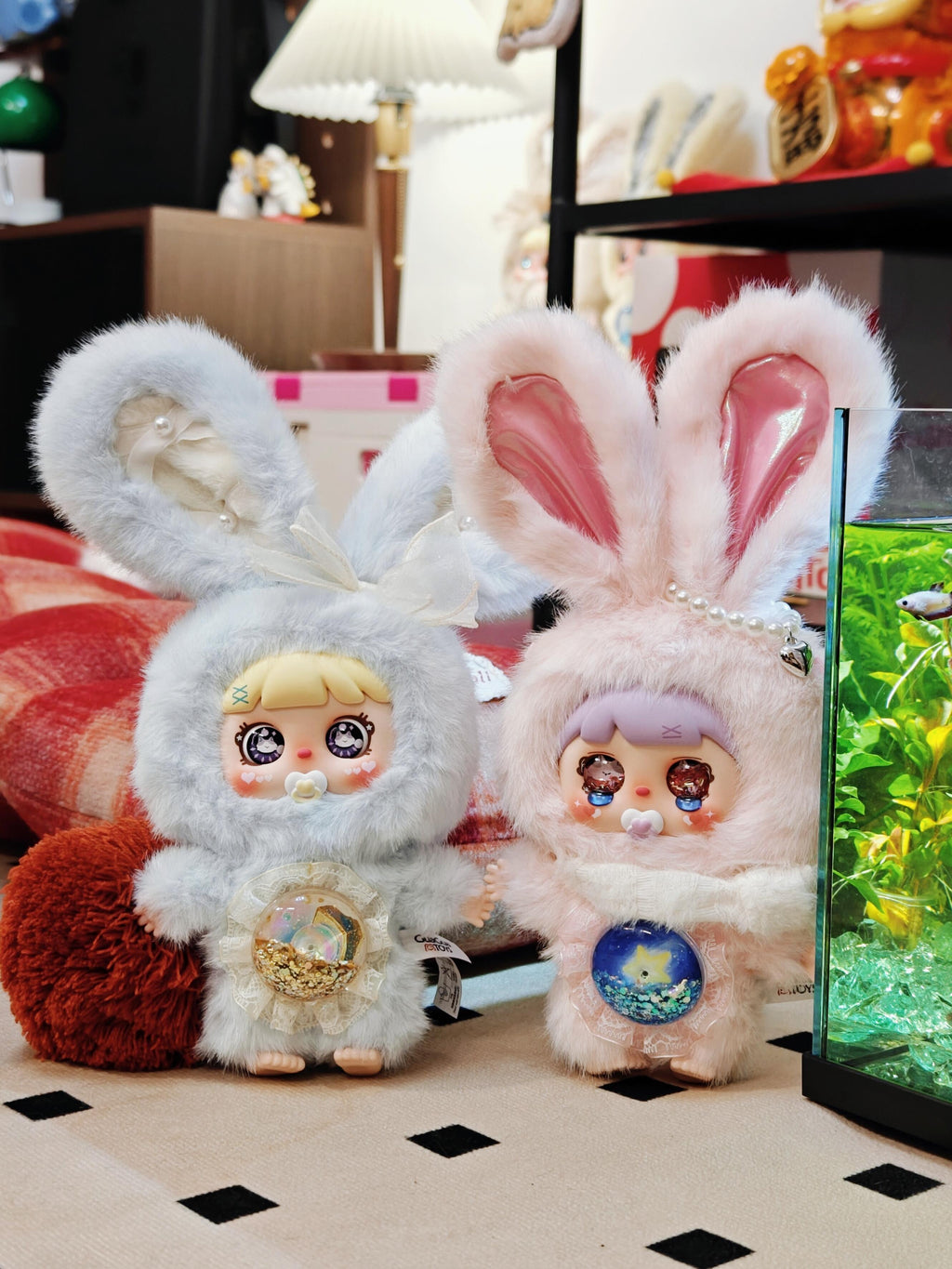 Mocici Candy Heart Rabbit Magic Secret Realm Fluffy Plush Blind Box PB10190