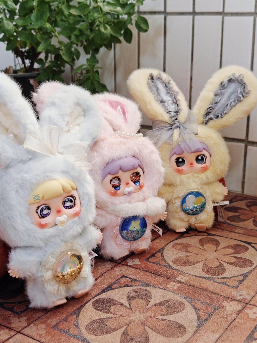 Mocici Candy Heart Rabbit Magic Secret Realm Fluffy Plush Blind Box PB10190