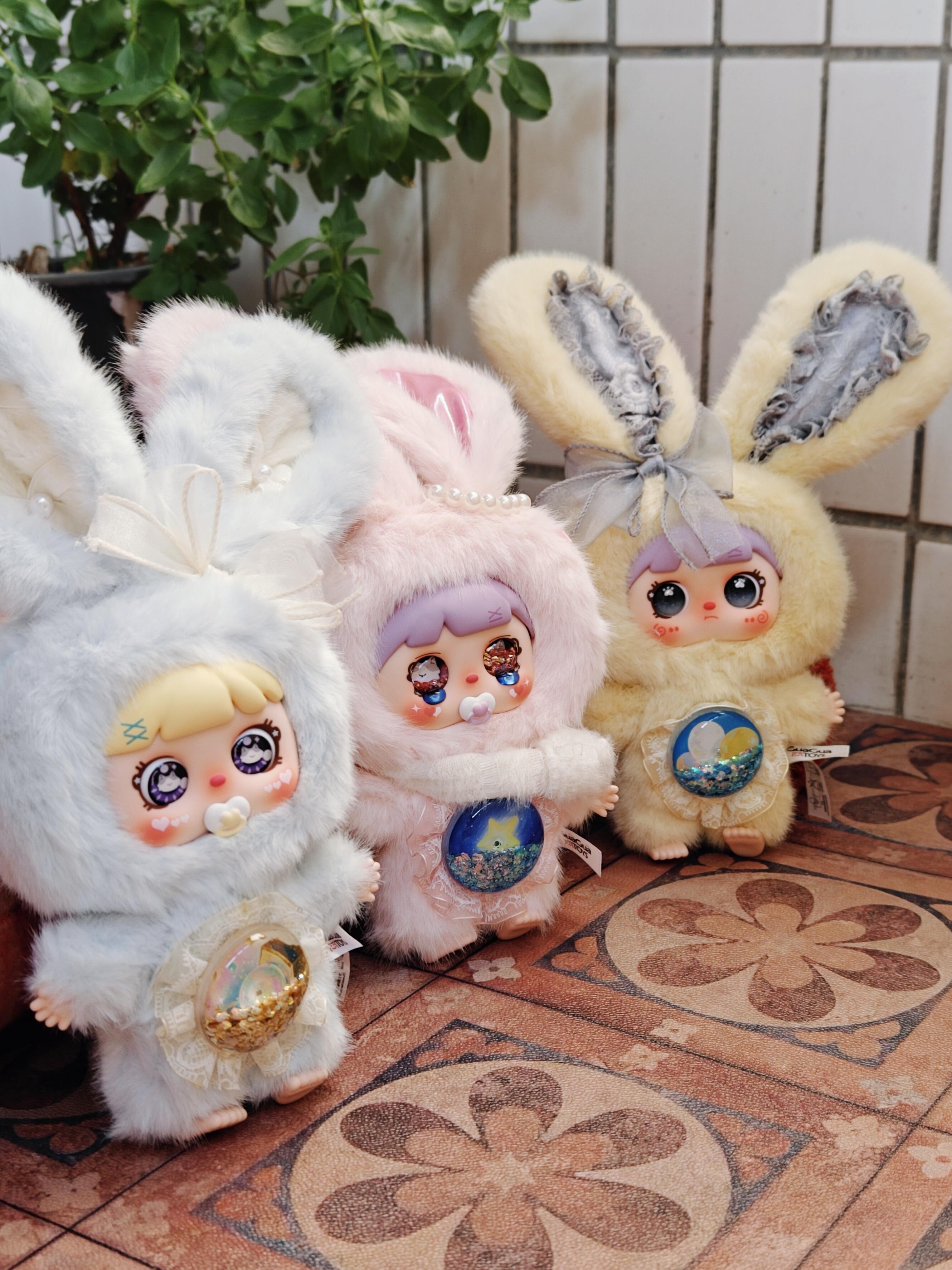 Mocici Candy Heart Rabbit Magic Secret Realm Fluffy Plush Blind Box PB10190
