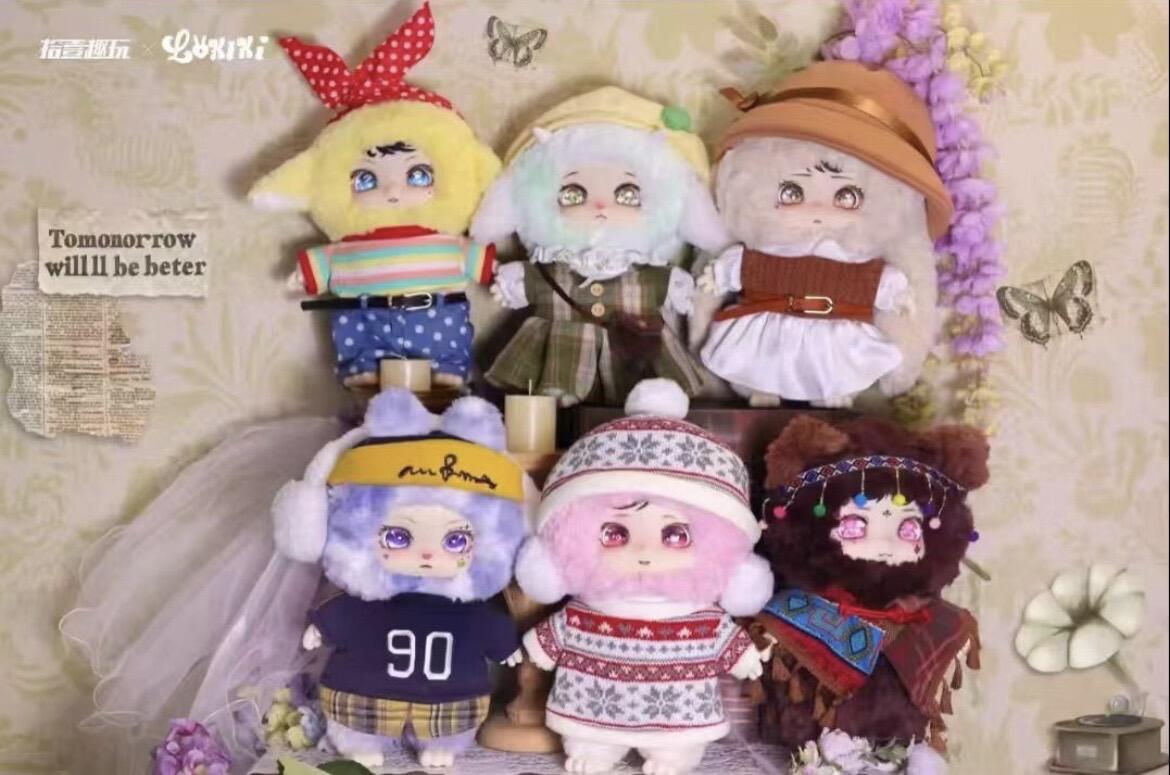 LOKIKI Nostalgic Replica Time Series Plush Blind Box PH10350