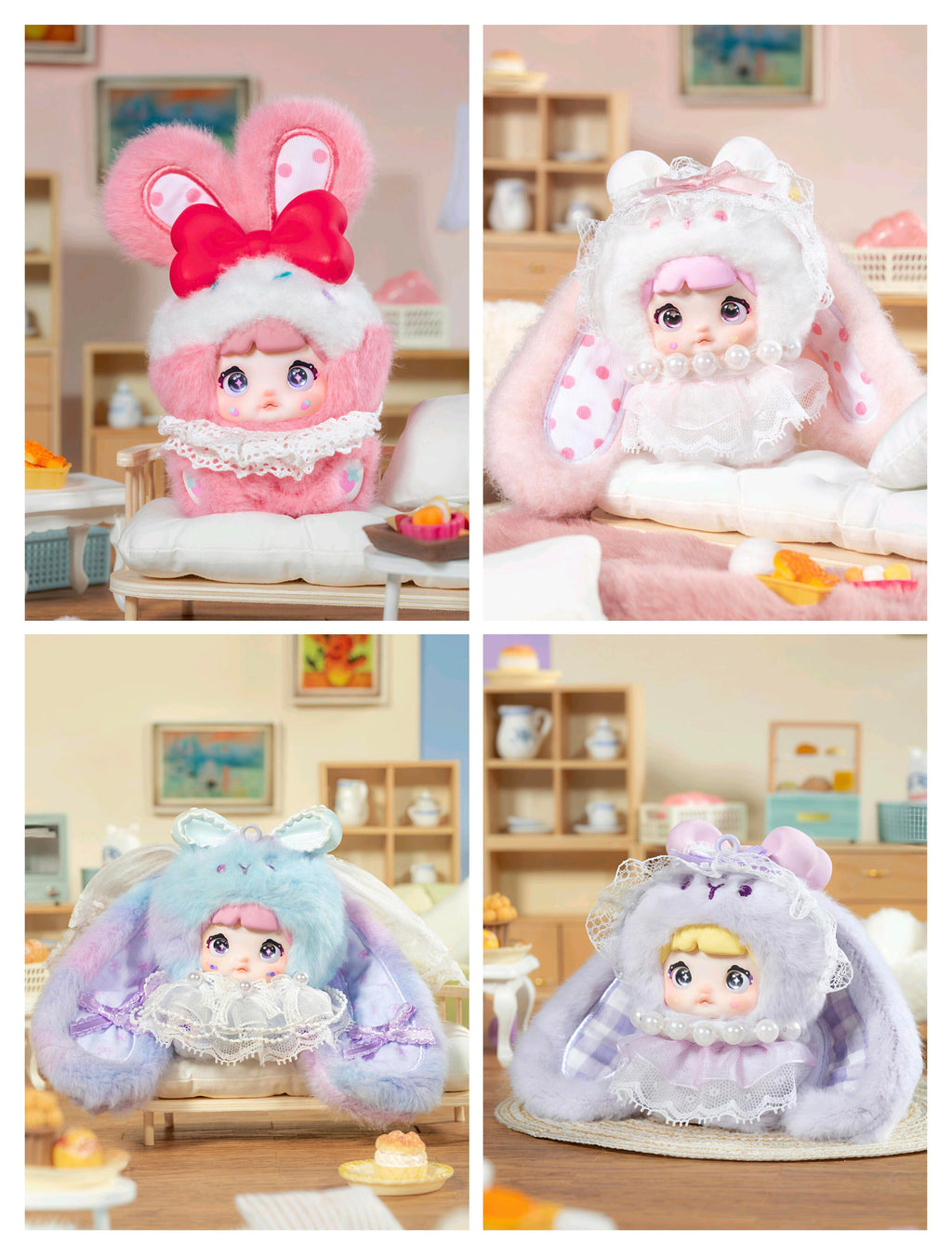 Nommi baby Sweetherat Bunny Plush Blind Box PB10260