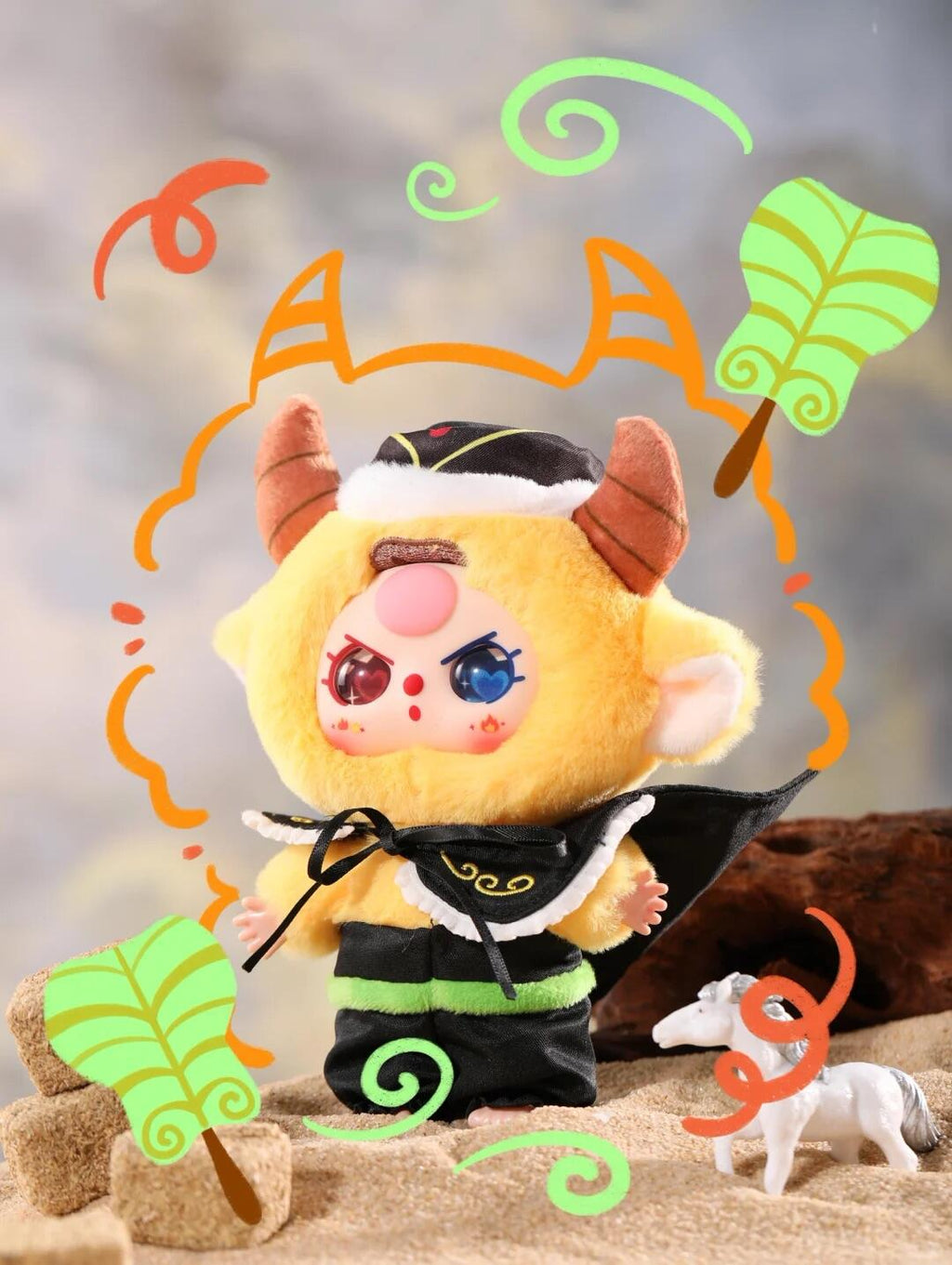 Baby Three Havoc In Heaven Journey To The West Plush Blind Box PB10360