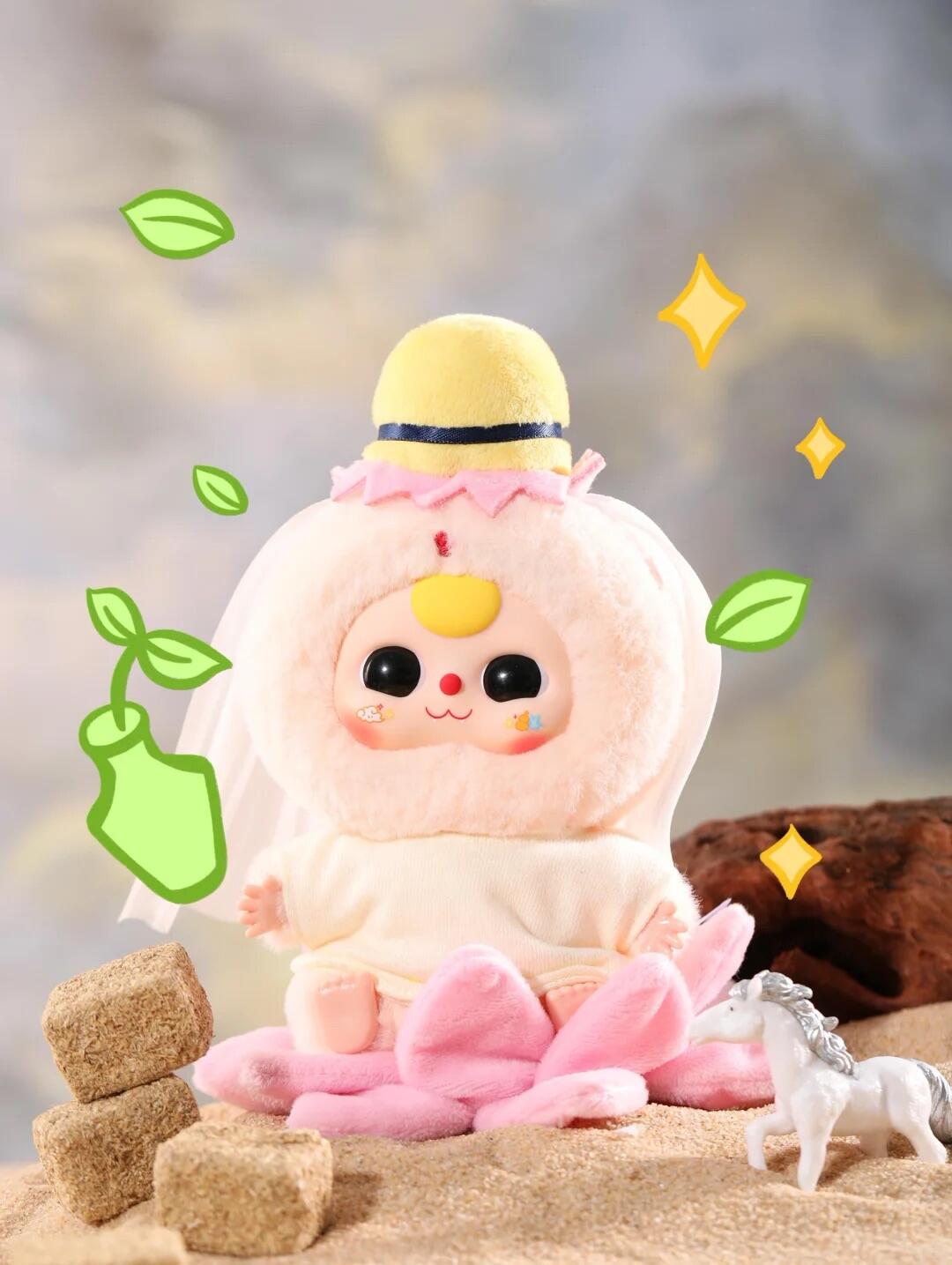 Baby Three Havoc In Heaven Journey To The West Plush Blind Box PB10360