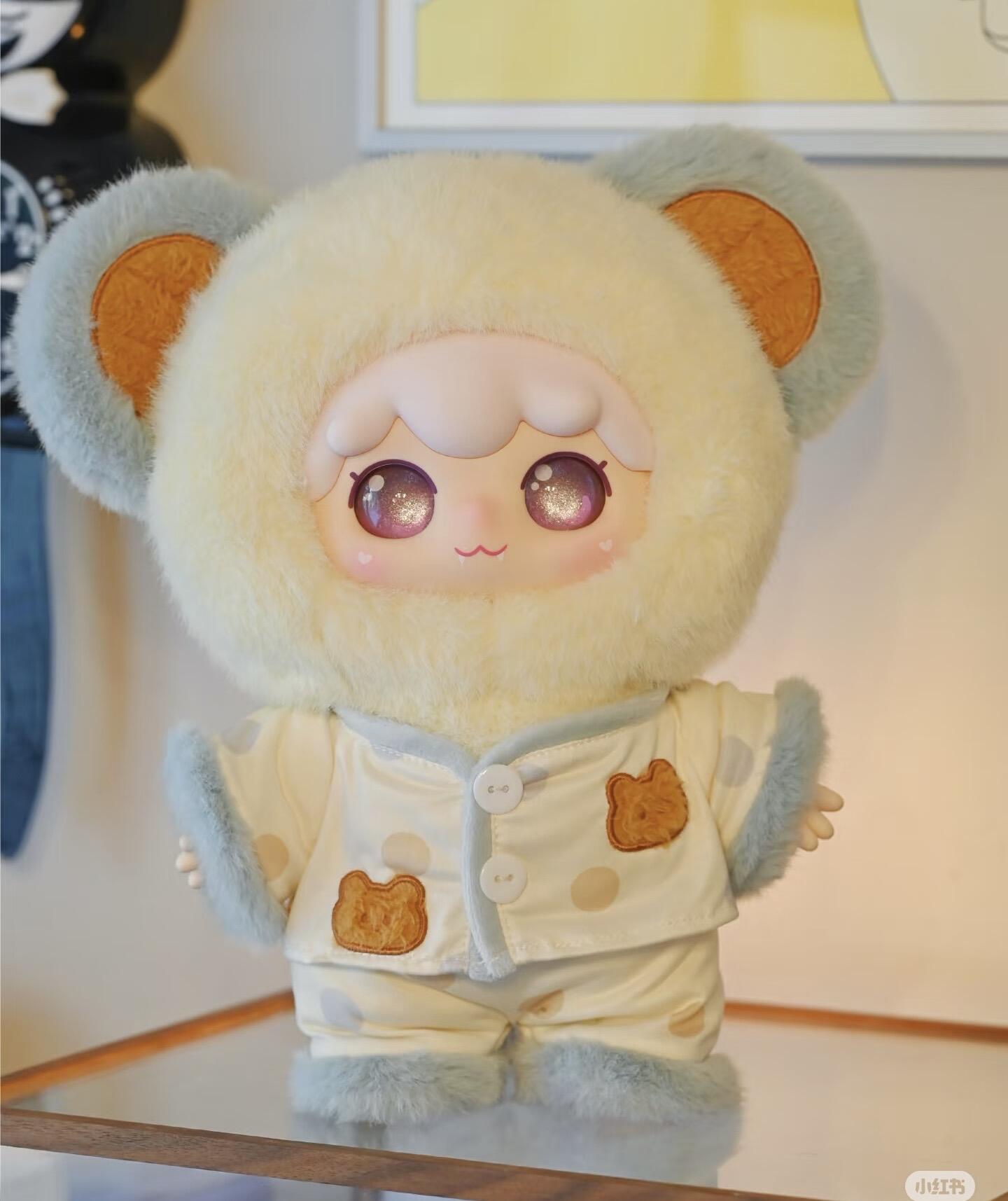 kimipapa pajama 400% series plush blind box