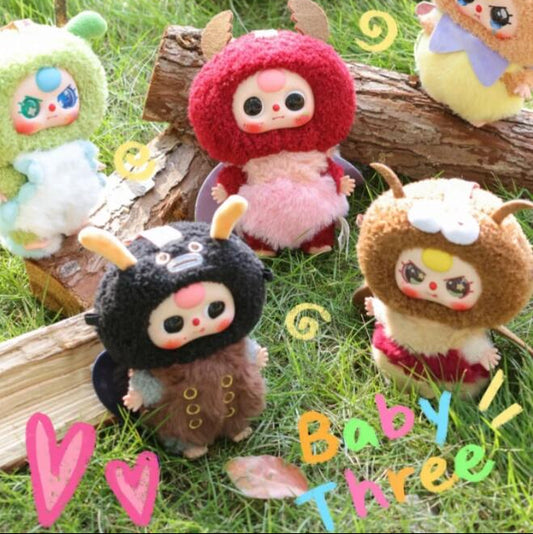 Baby Three Tiny Insect Elf Plush Blind Box PB10560