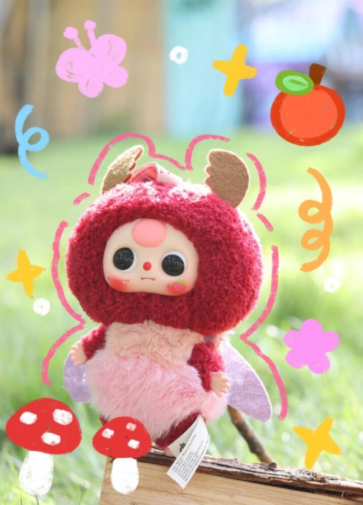 Baby Three Tiny Insect Elf Plush Blind Box PB10560