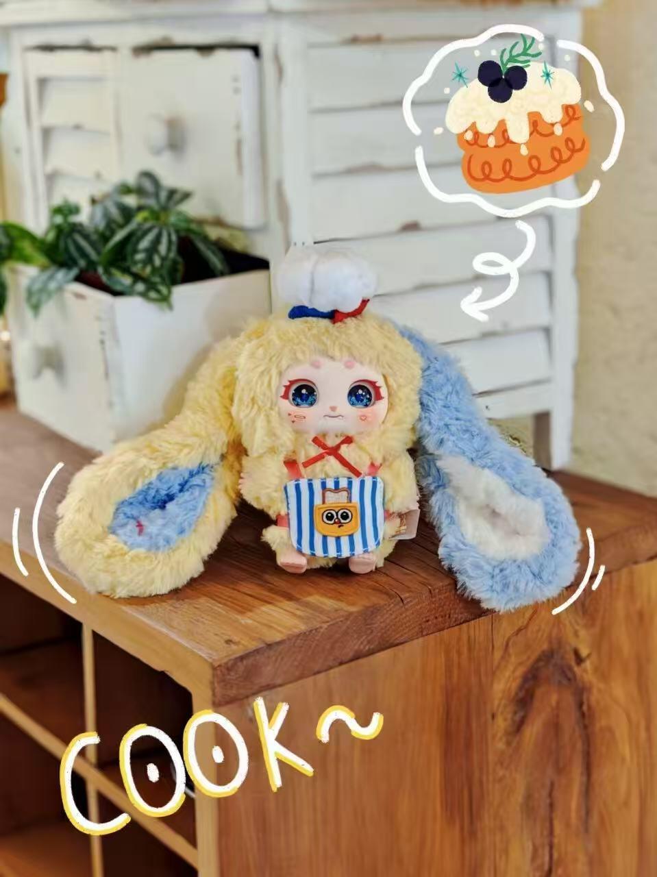Noli Yummy Log Food Themed Fluffy Plush Blind Box PB10840