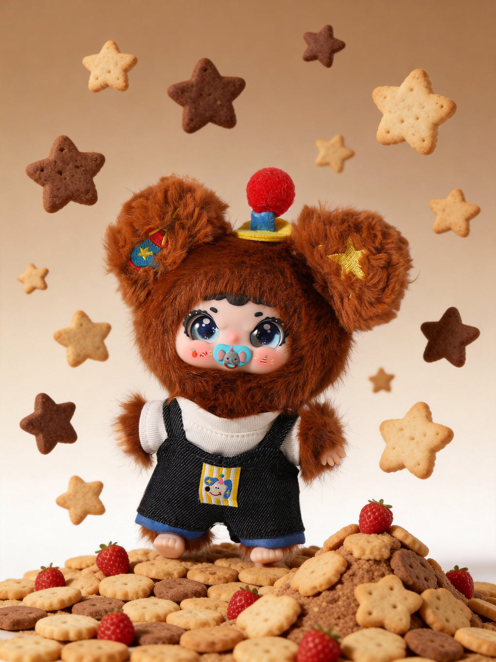 JIIMO Rolling Amusement Park Fluffy Plush Blind Box PB11060