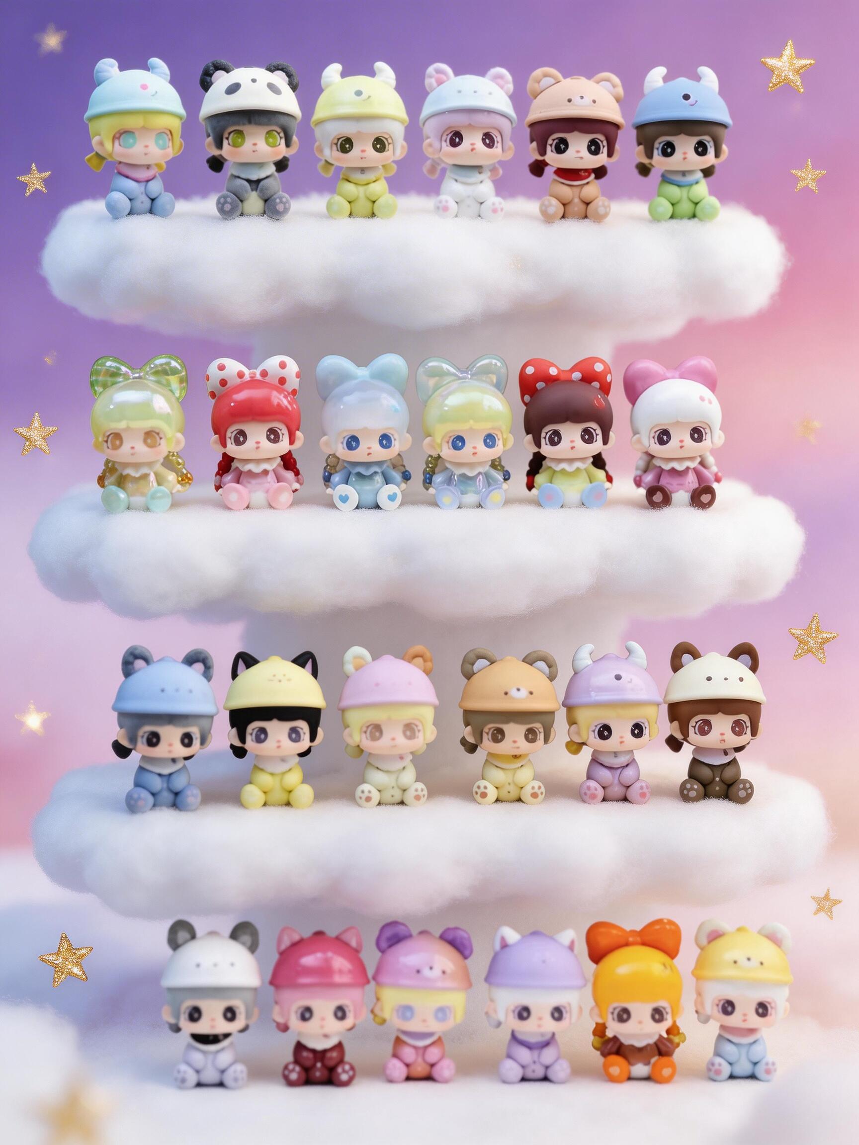 Omiya Naughty Baby Mini Bean Vinyl Blind Box PB11190