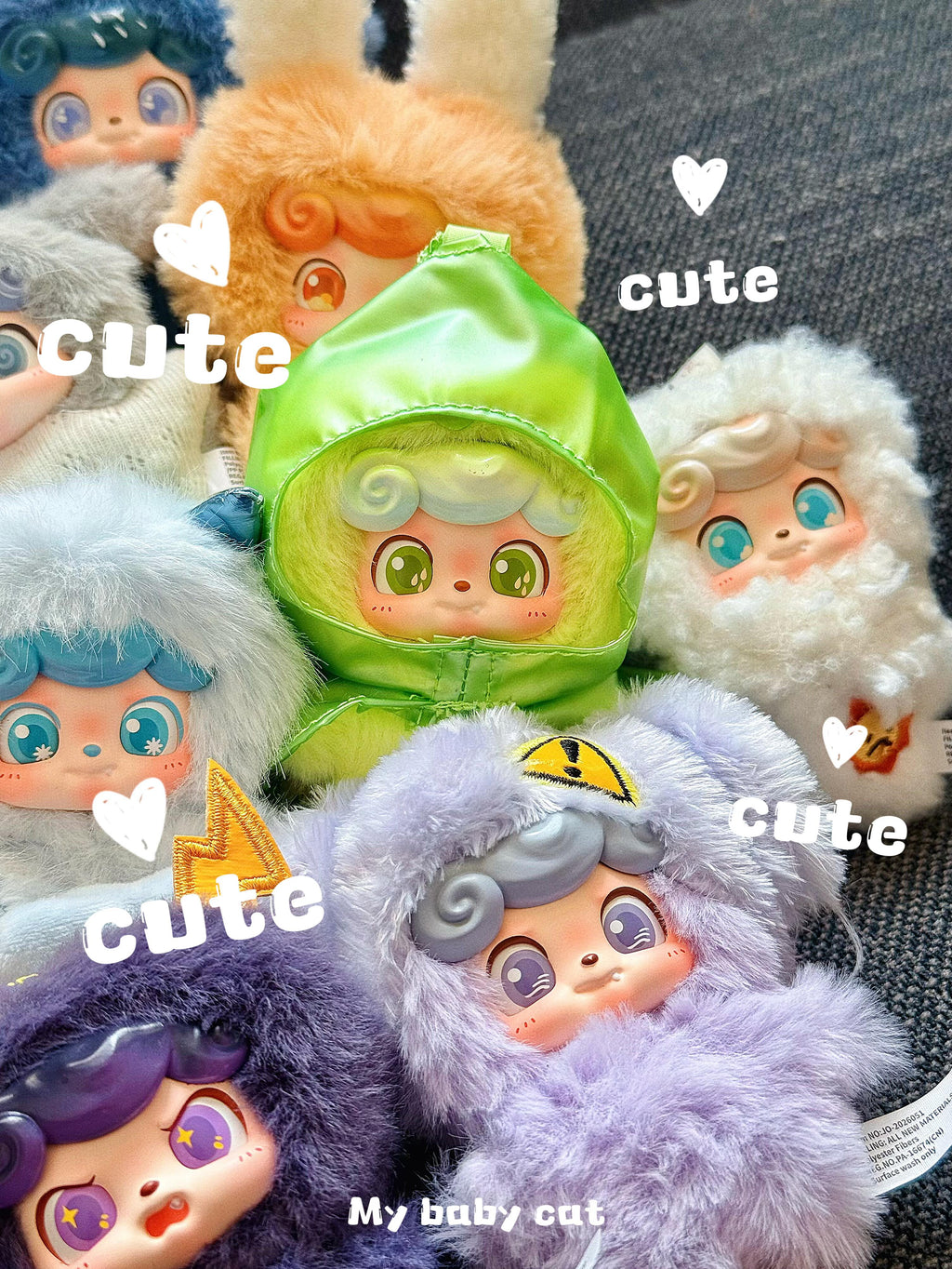 Q Kid Weather Series Mini Plush Blind Box PB11340