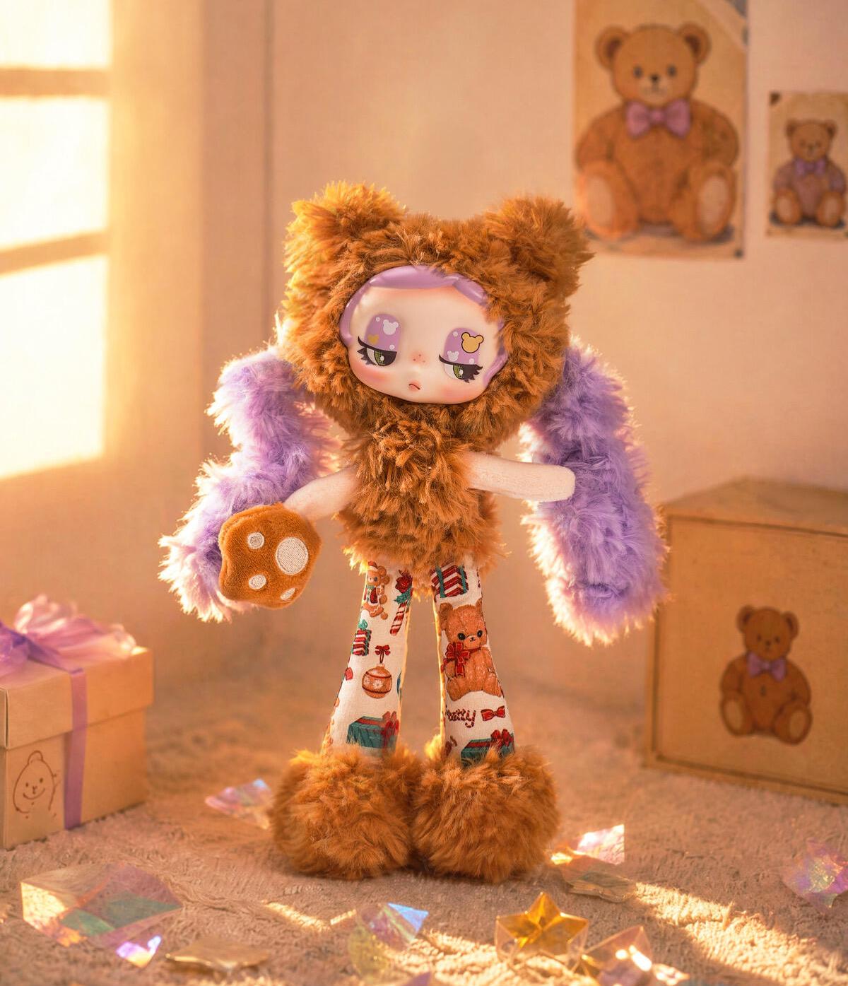Keli Doggy – Incredible KeyKi Series Plush Blind Box