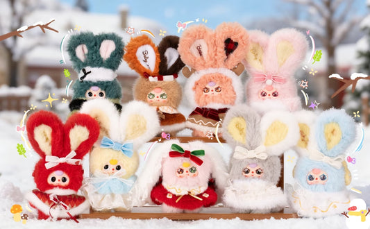 Baby Three Winter Plan Fluffy Bunny Plush Blind Box PB10720