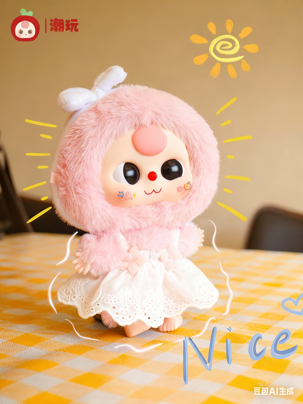 Baby Three Career Dreamer Fluffy Plush Blind Box PB10410