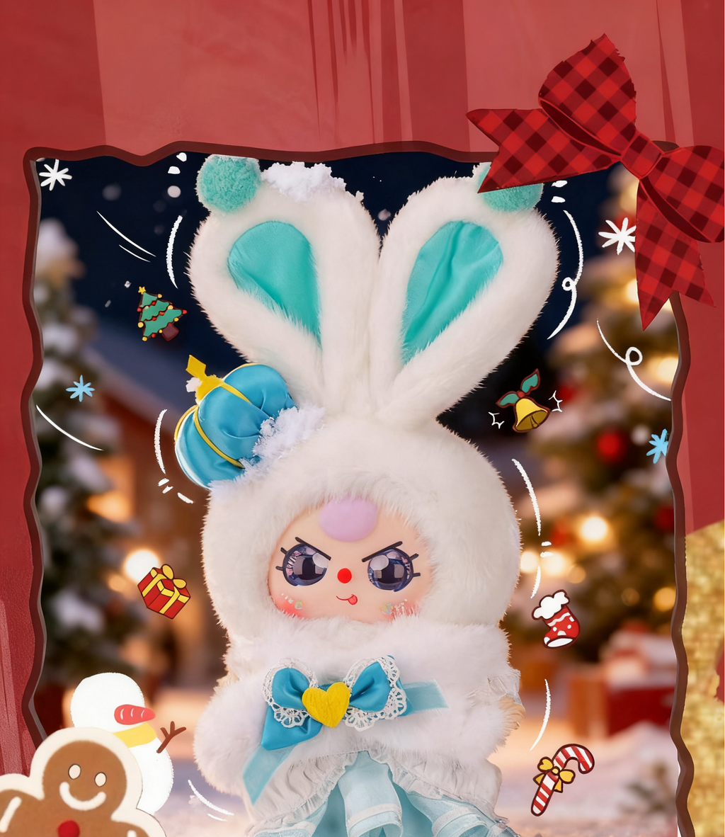Baby Three Merry Christmas Fluffy Plush Blind Box PB10180
