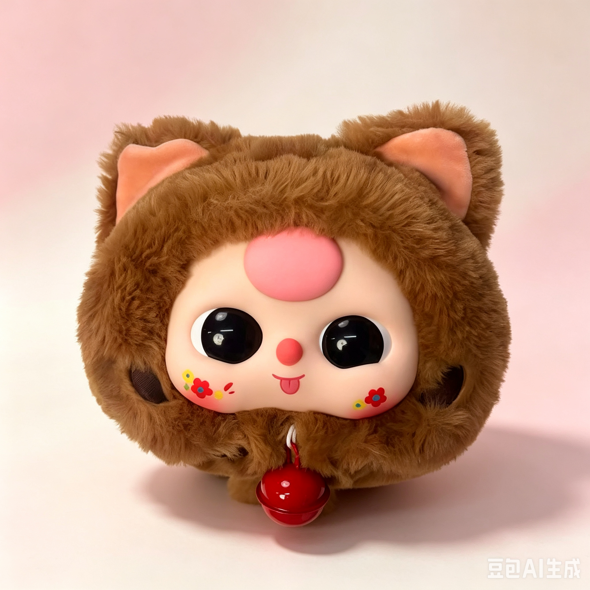 Baby Three Lucky Cat Whisper Zipper Plush Blind Box PH10200