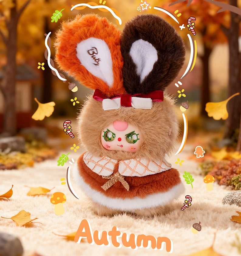 Baby Three Winter Plan Fluffy Bunny Plush Blind Box PB10720