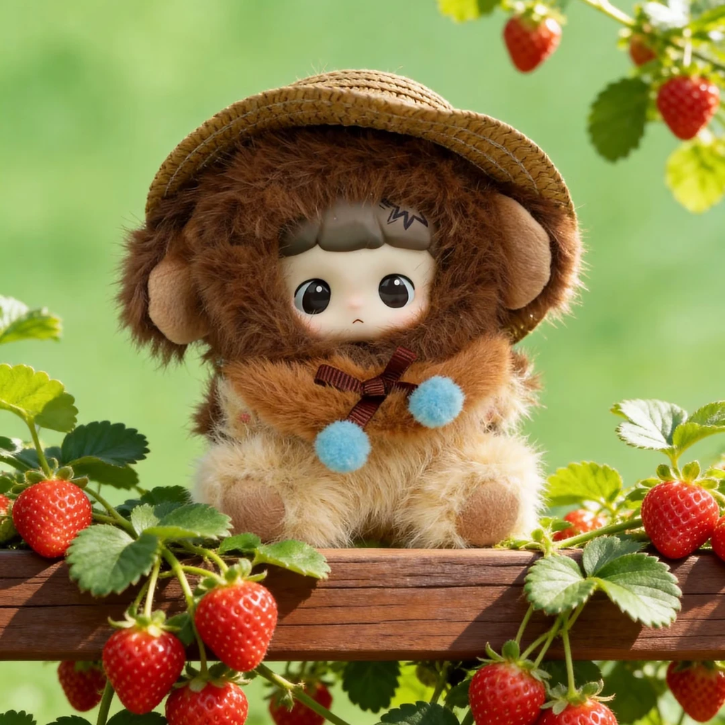 MaiDongDong Warm Wood Children's Whispers Series Fluffy Plush Blind Box PB11690