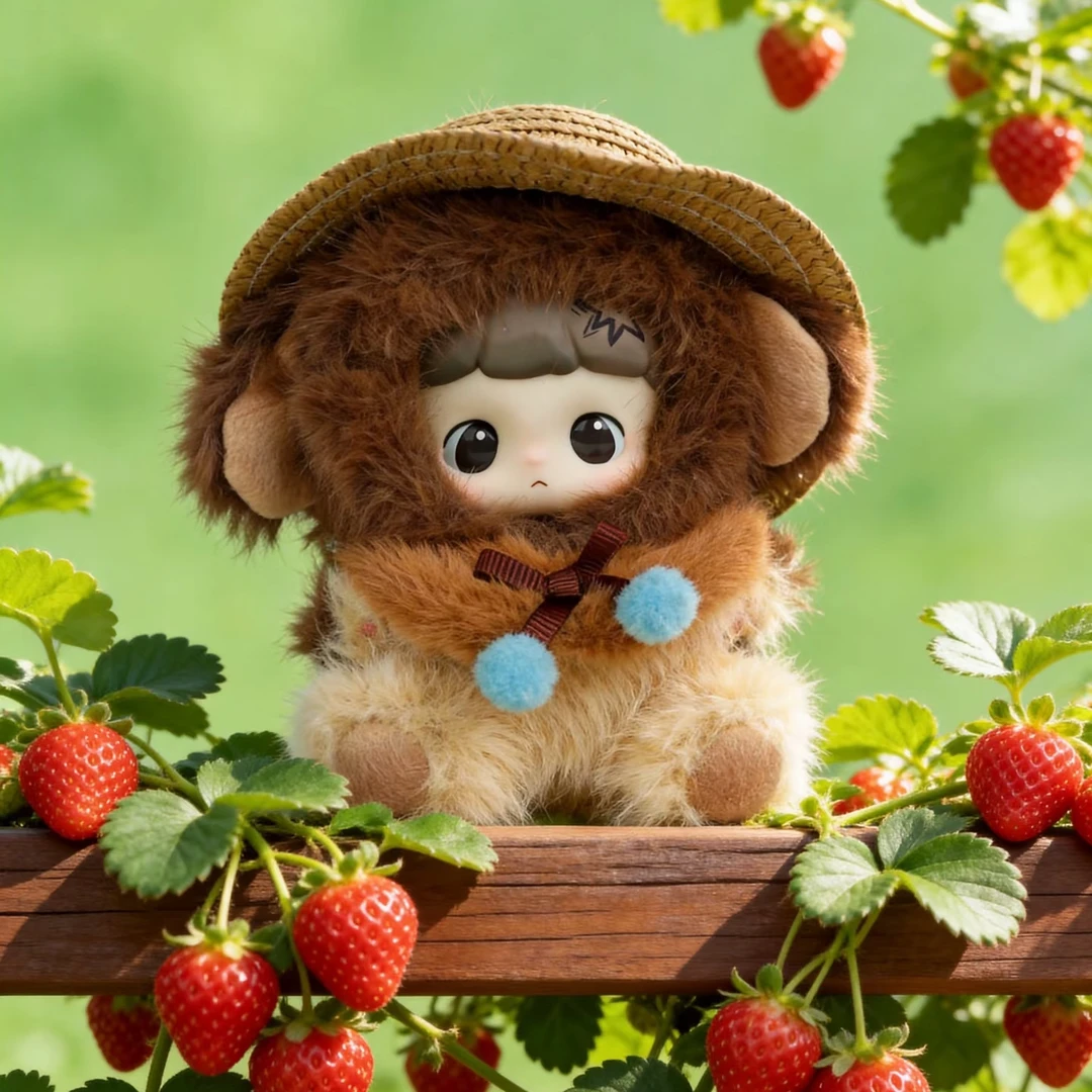 MaiDongDong Warm Wood Children's Whispers Series Fluffy Plush Blind Box PB11690