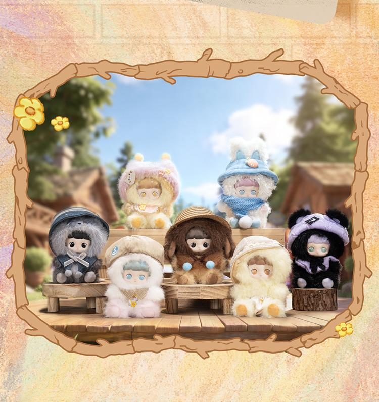 MaiDongDong Warm Wood Children's Whispers Series Fluffy Plush Blind Box PB11690