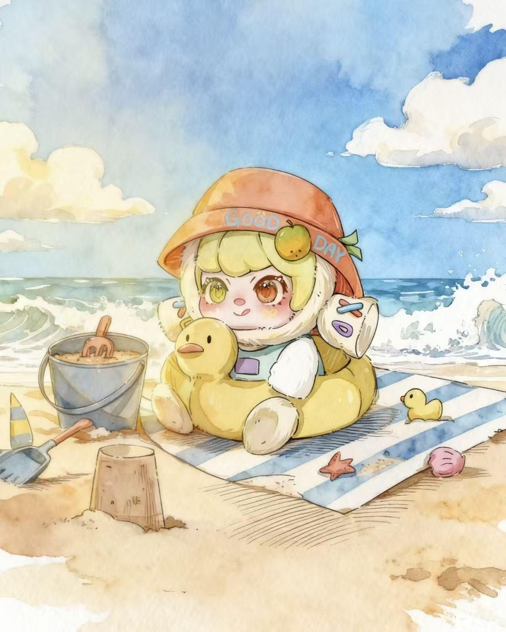LOKIKI Island Diary Summer Plush Blind Box PB11950