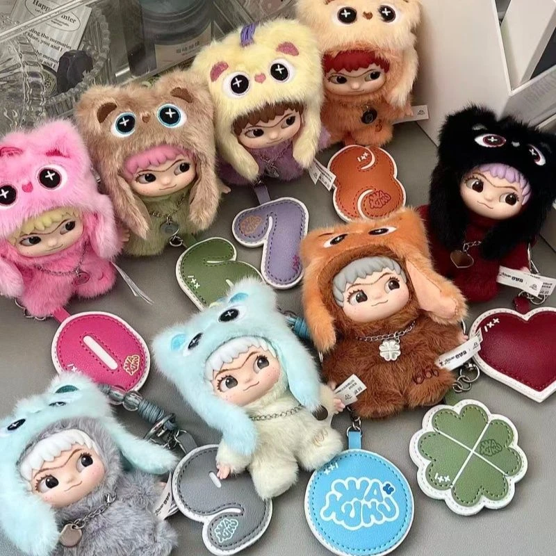 WAKUKU Lucky Number On A Roll Plush Keychain Blind Box