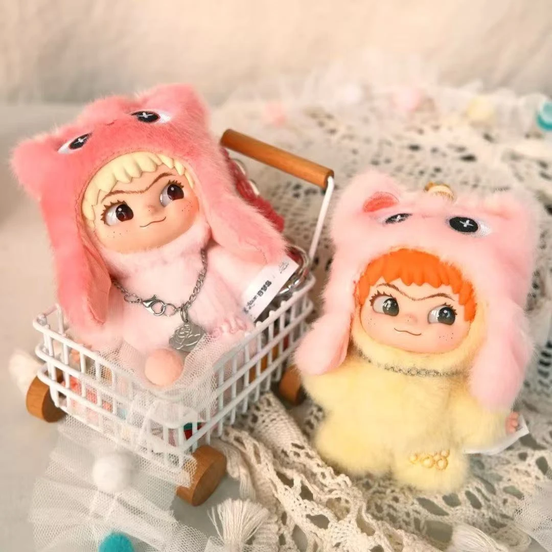 WAKUKU Lucky Number On A Roll Plush Keychain Blind Box